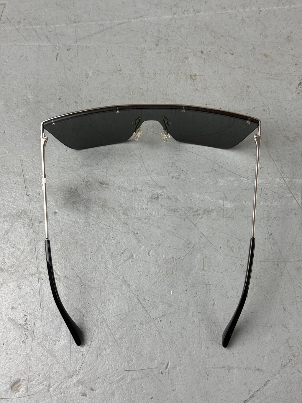 Jimmy Choo Black Glitter Sunglasses. Secondhand 2000s Fashion
