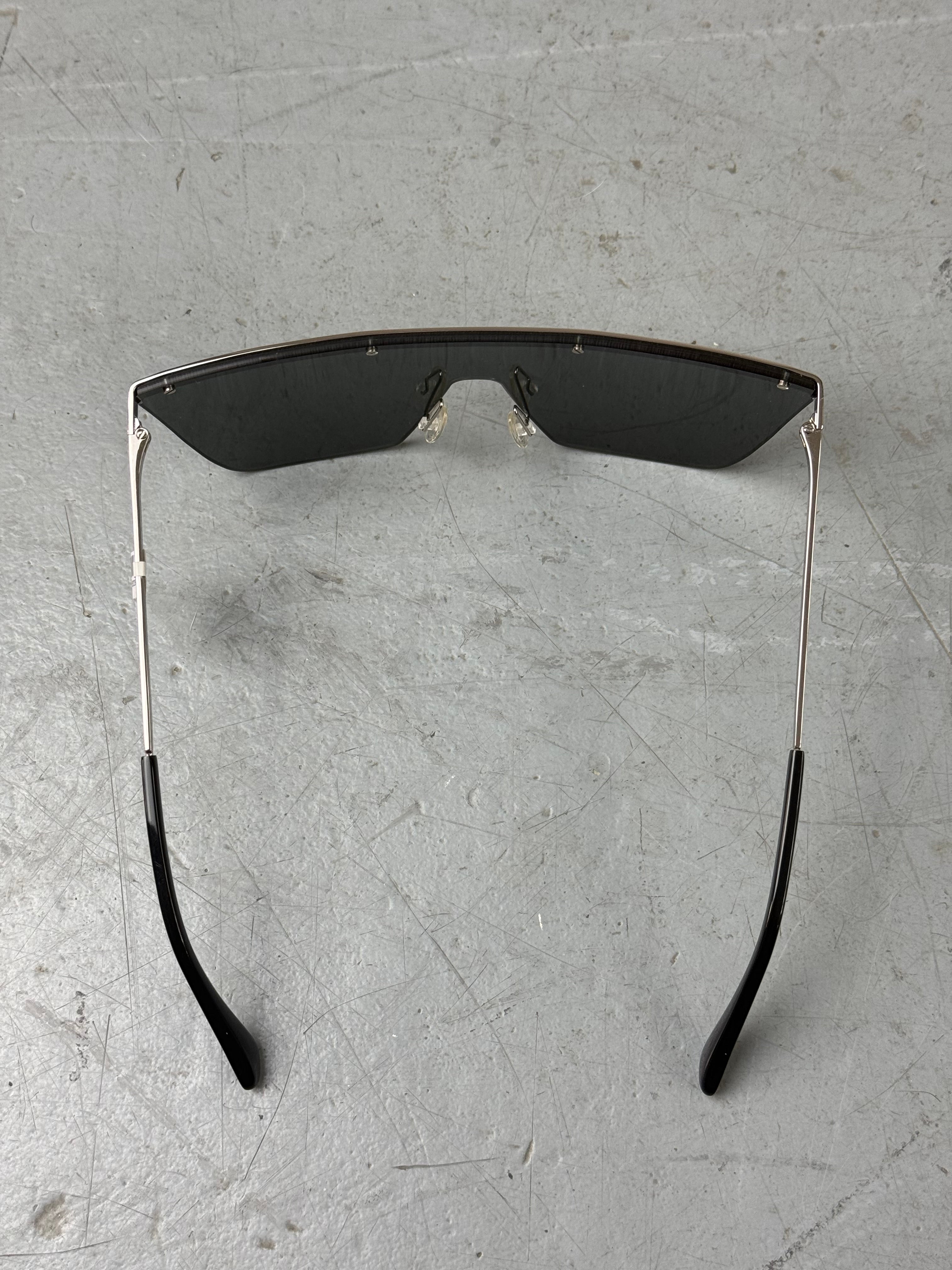 Jimmy Choo Black Glitter Sunglasses. Secondhand 2000s Fashion