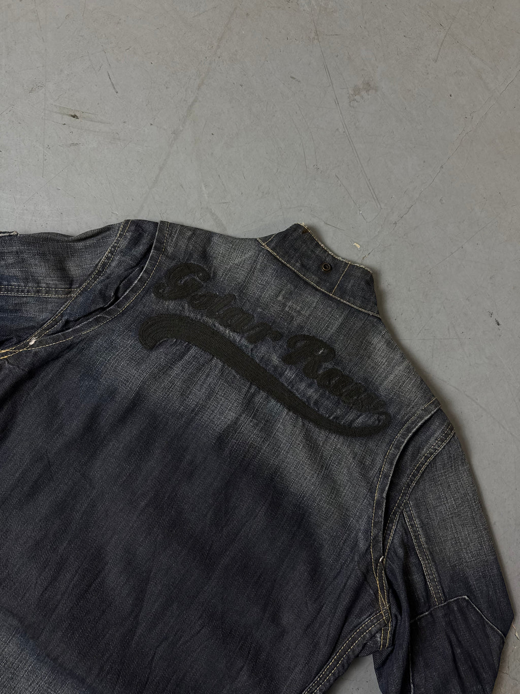 Vintage G-Star Raw Dark Denim Jacket L