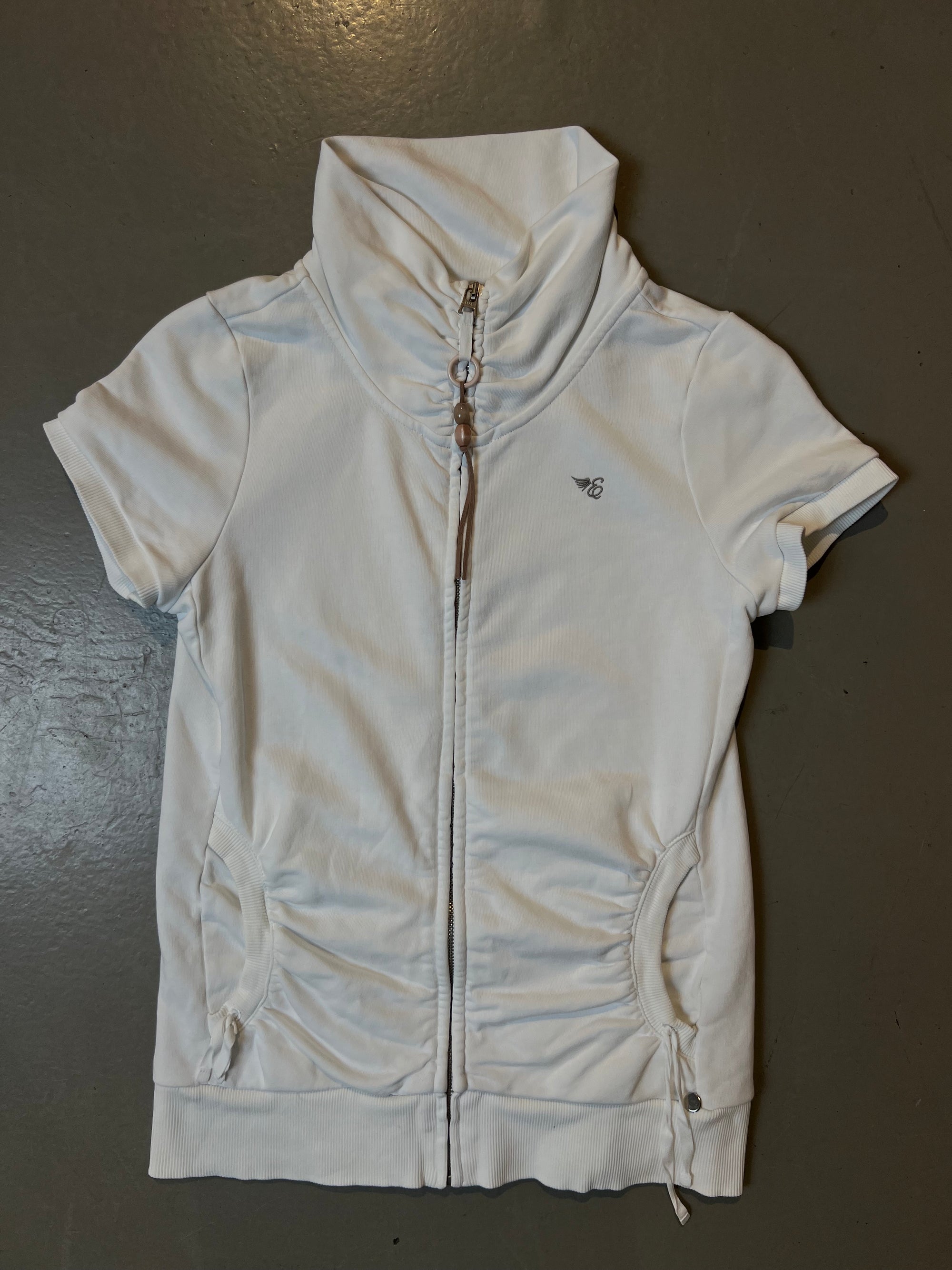 Vintage Short Sleeve Zipper XS/S