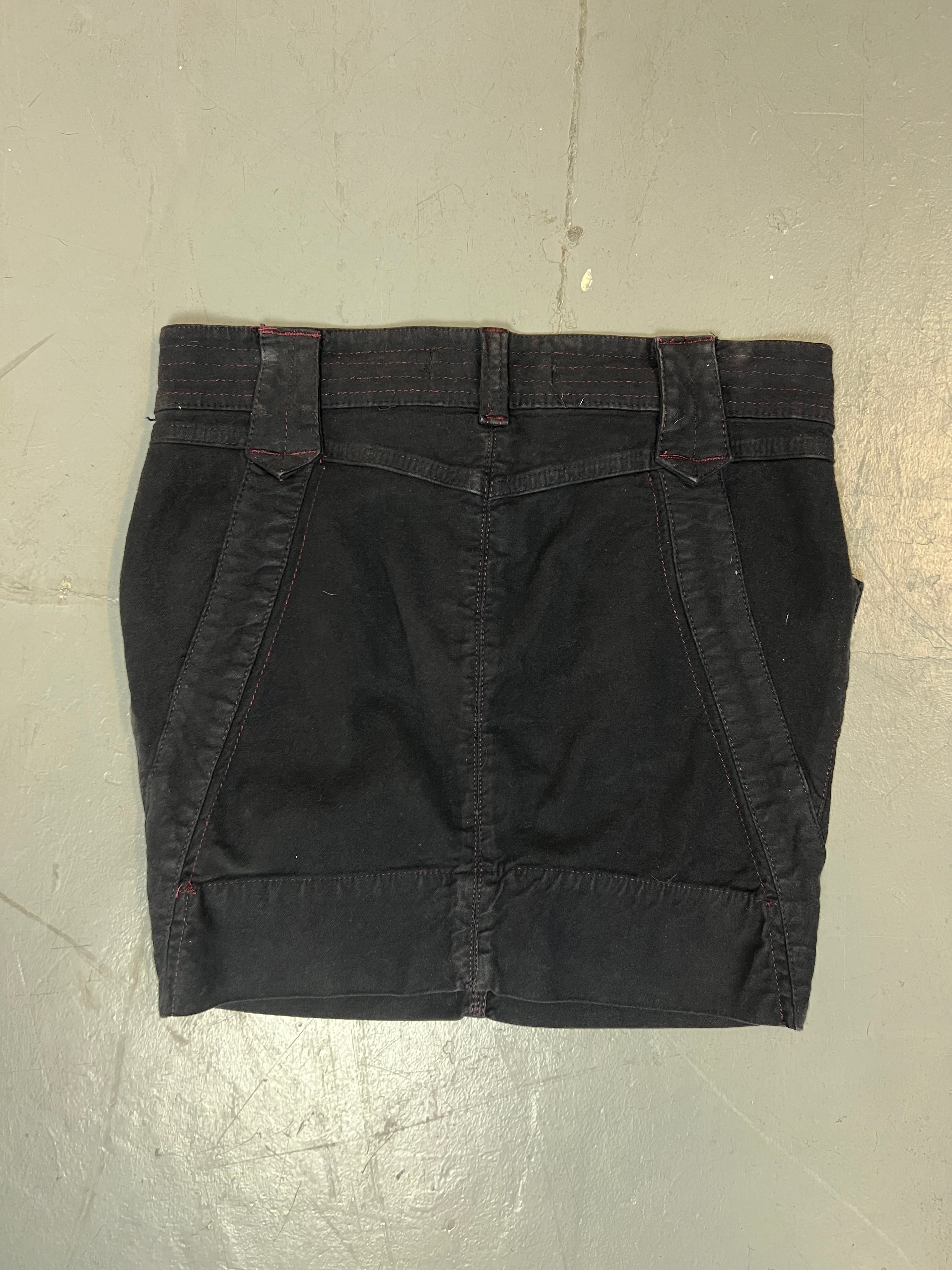 Vintage Just Cavalli Black Midi Skirt S/M