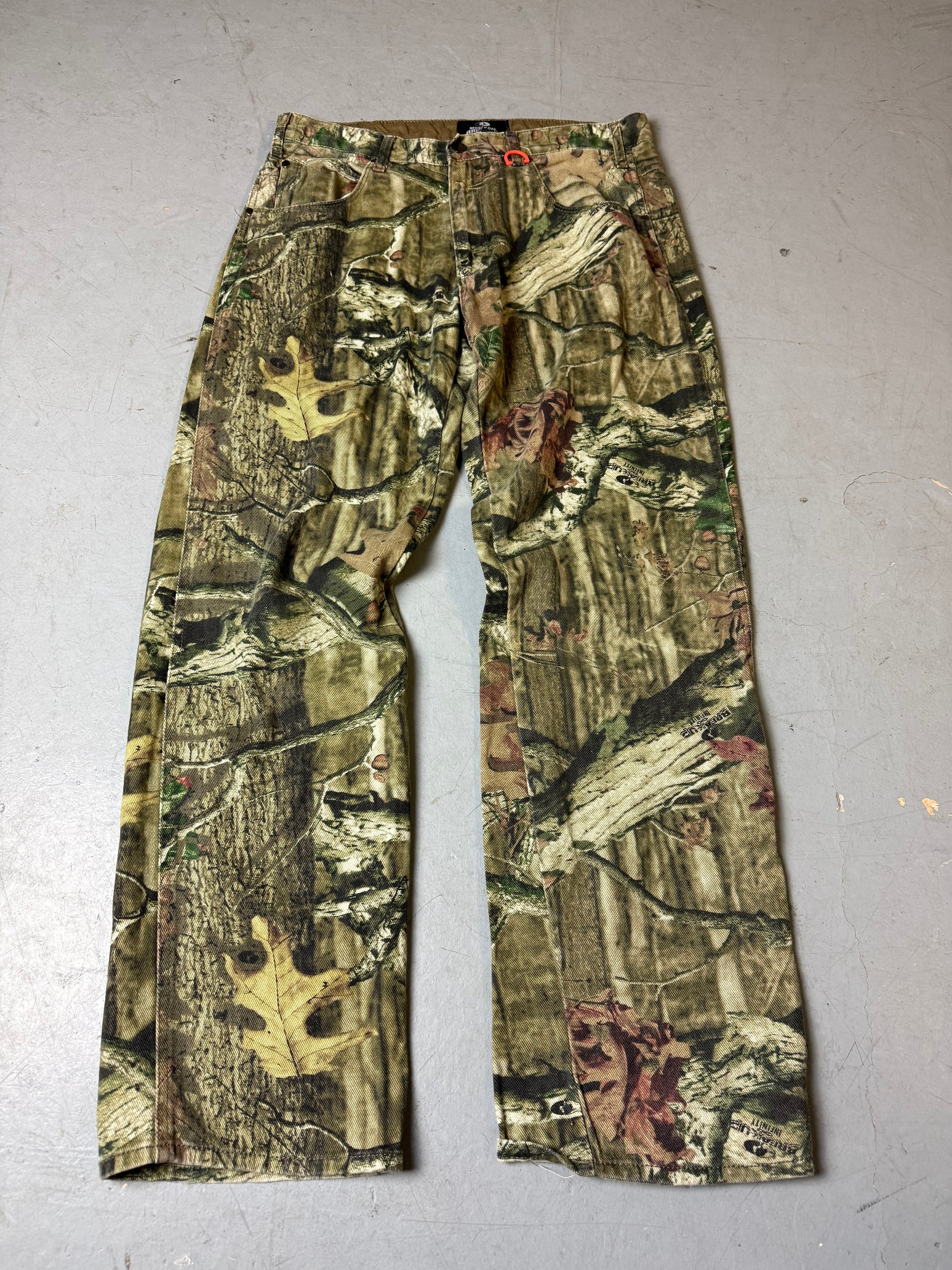 Vintage Mossy Oak Baggy Camouflage Pants L