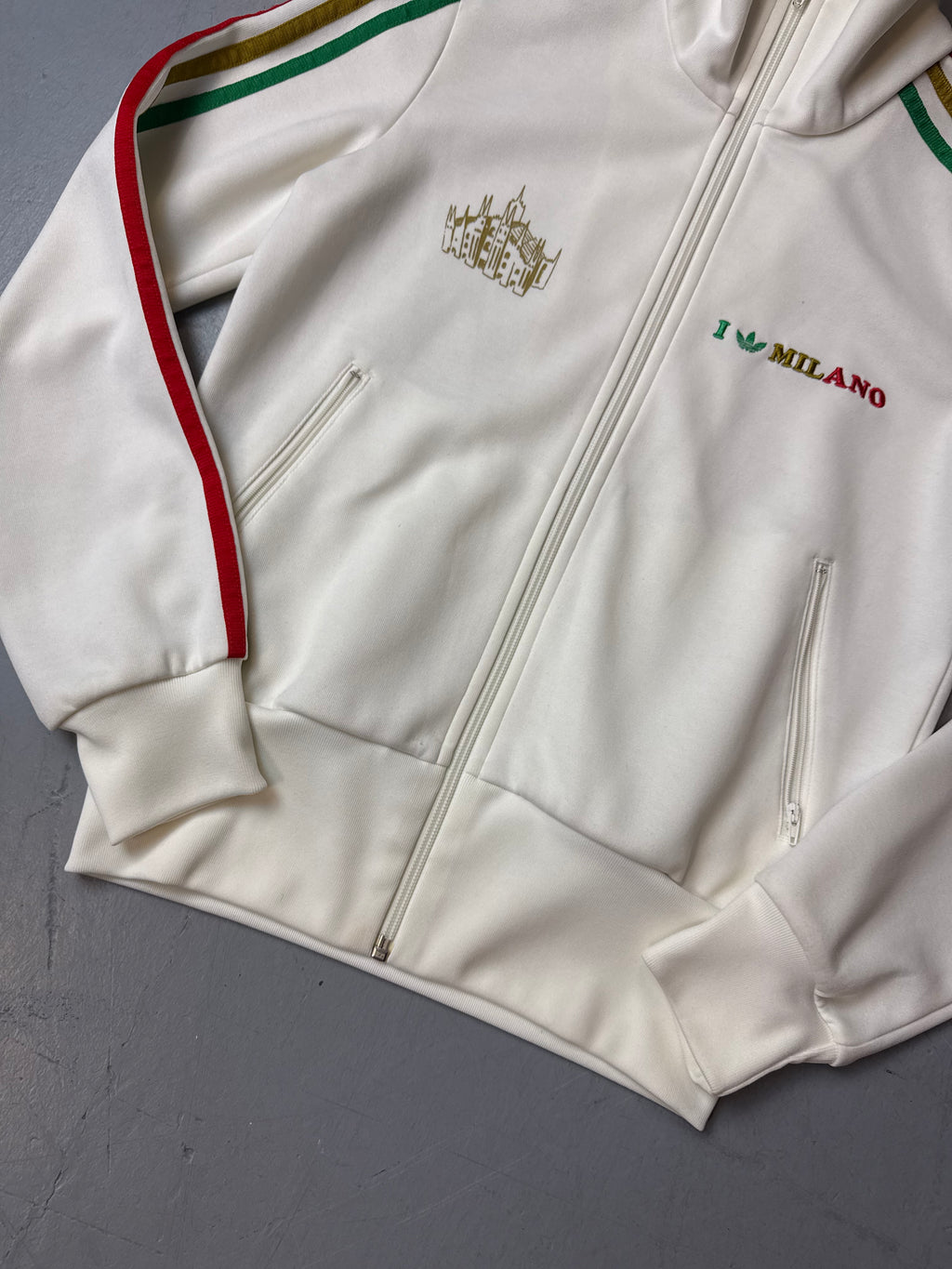 Vintage Adidas Italy Milano Track Jacket S/M