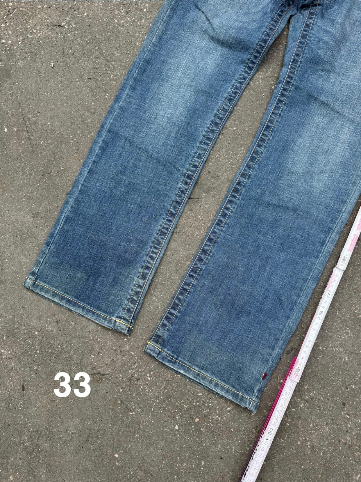 Y2K Laguna Beach „New Crystal Cove“ Mid Waist Denim S/M + BOX