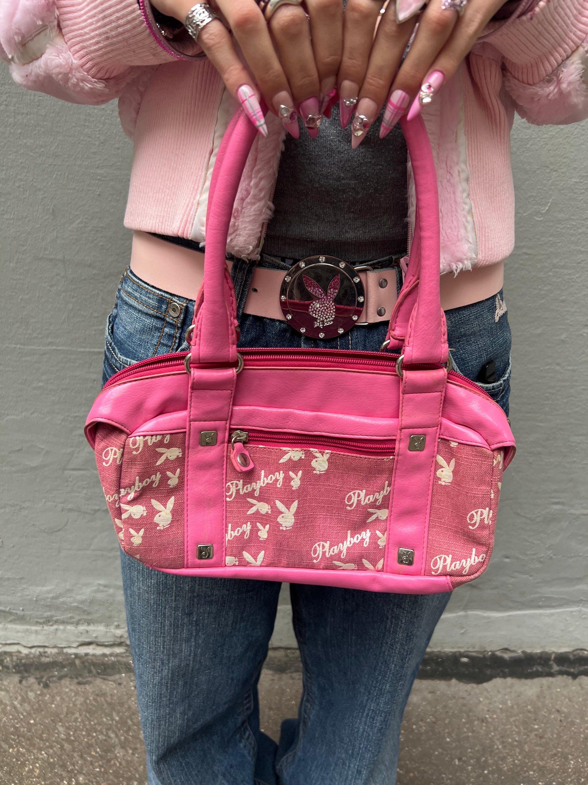 Vintage Pink Playboy Mini Bag
