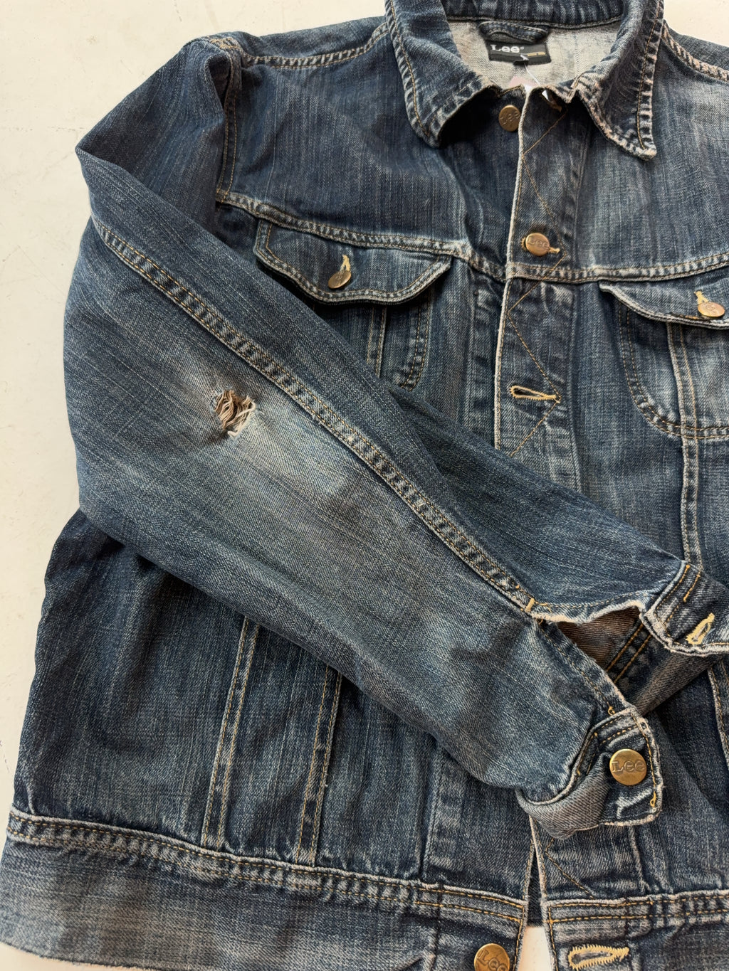 Vintage Lee Jeansjacke (L)