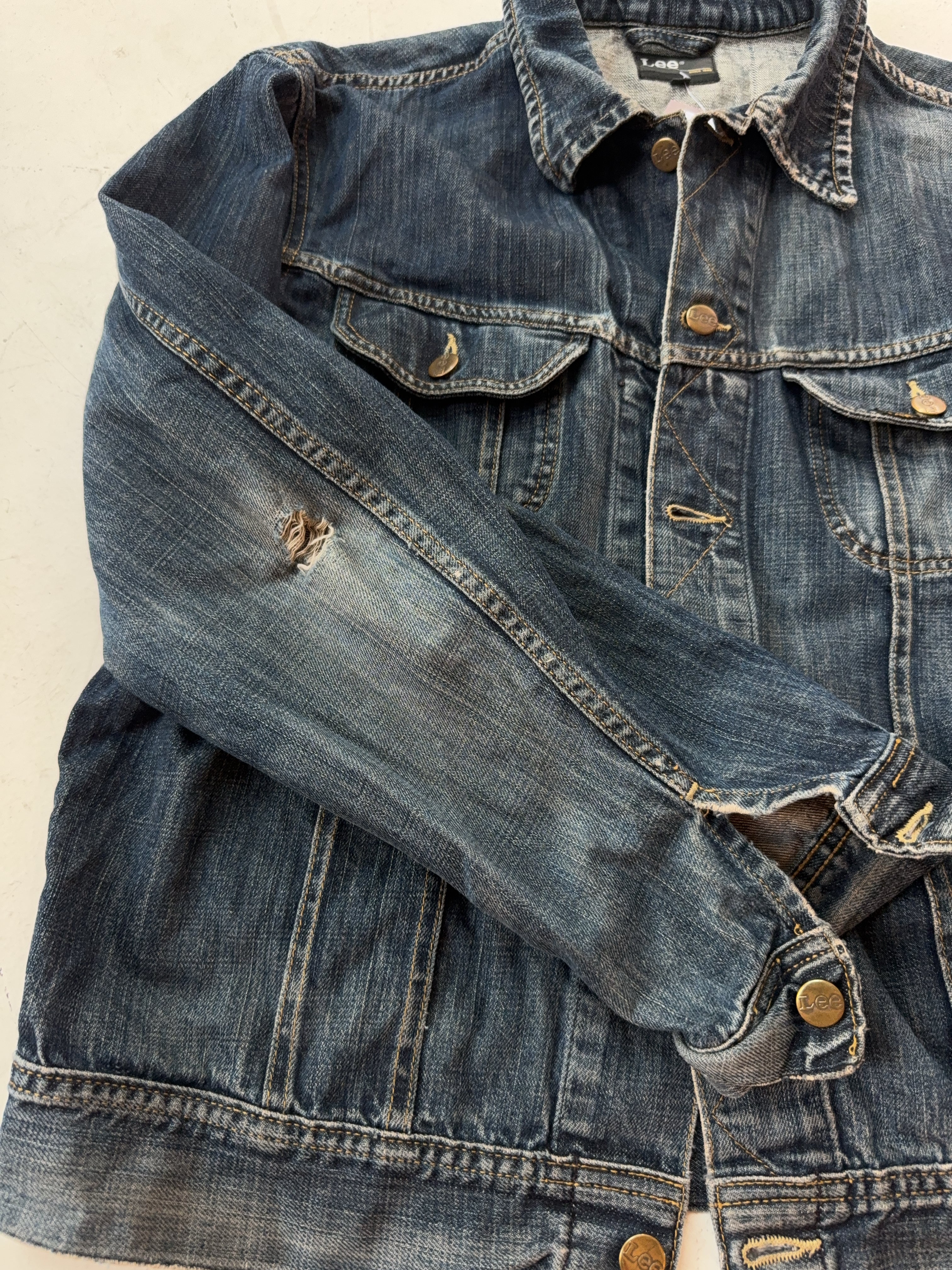 Vintage Lee Jeansjacke (L)