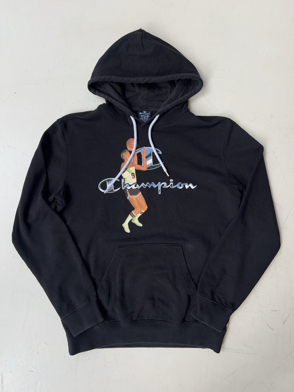 Vintage Champion Basketball Hoodie (M)