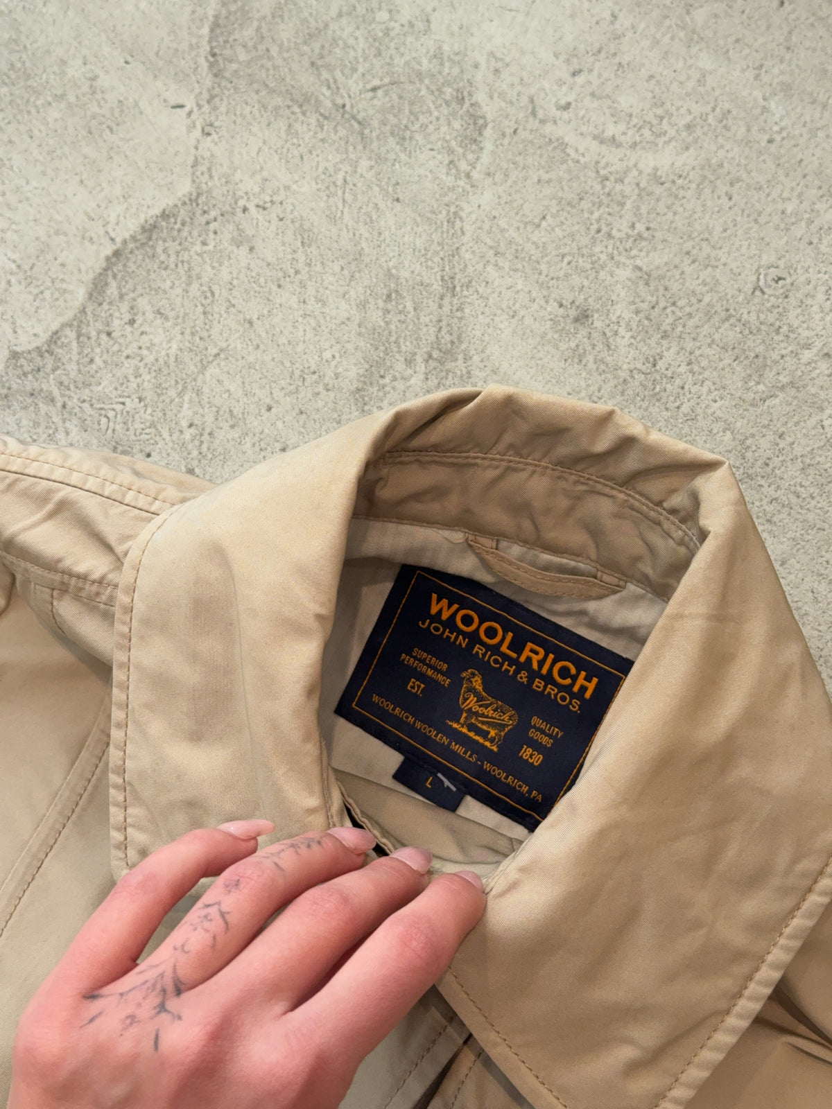 Vintage Woolrich Mantel (L)
