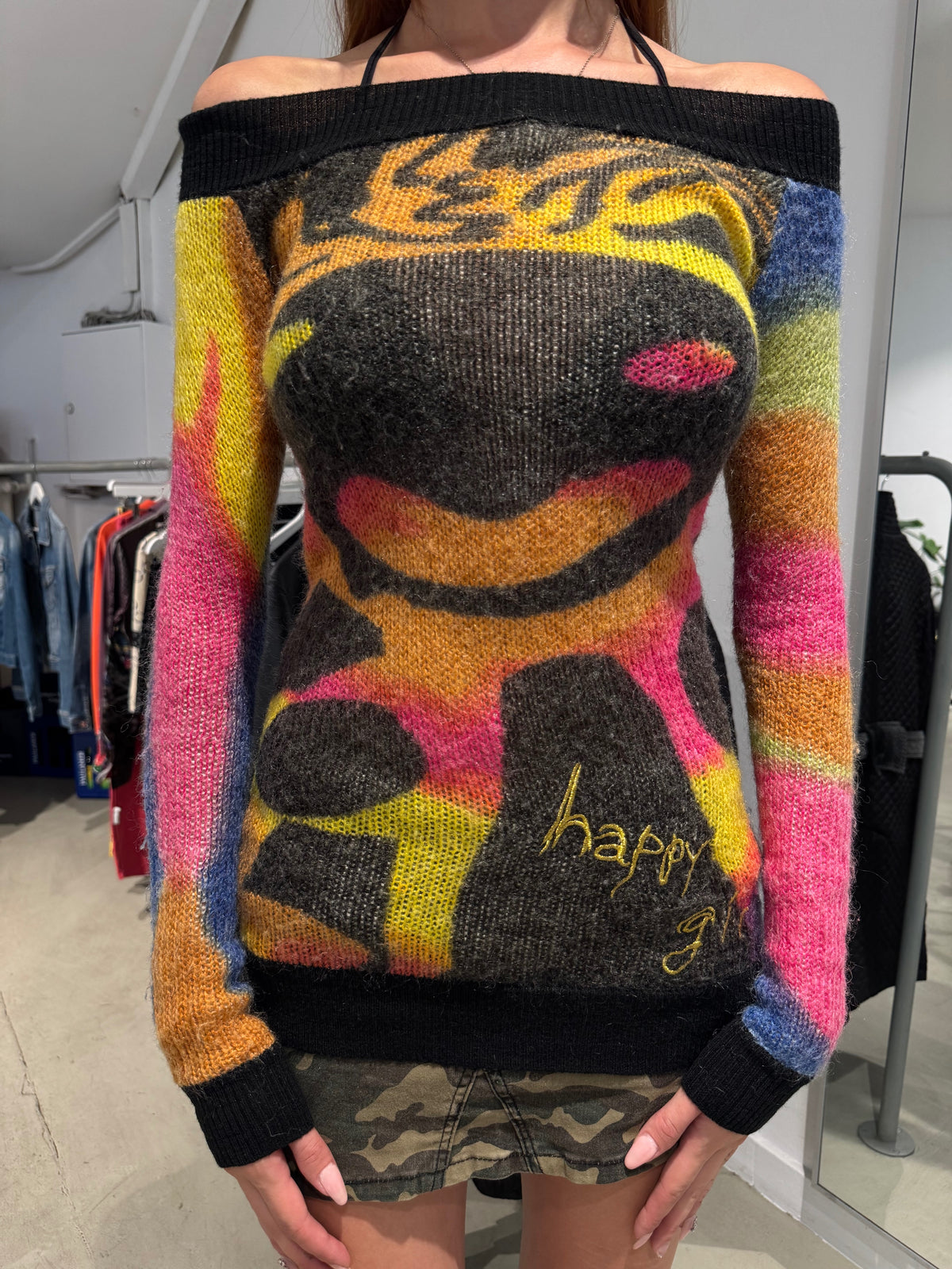 Vintage Desigual Sweater Dress (M)