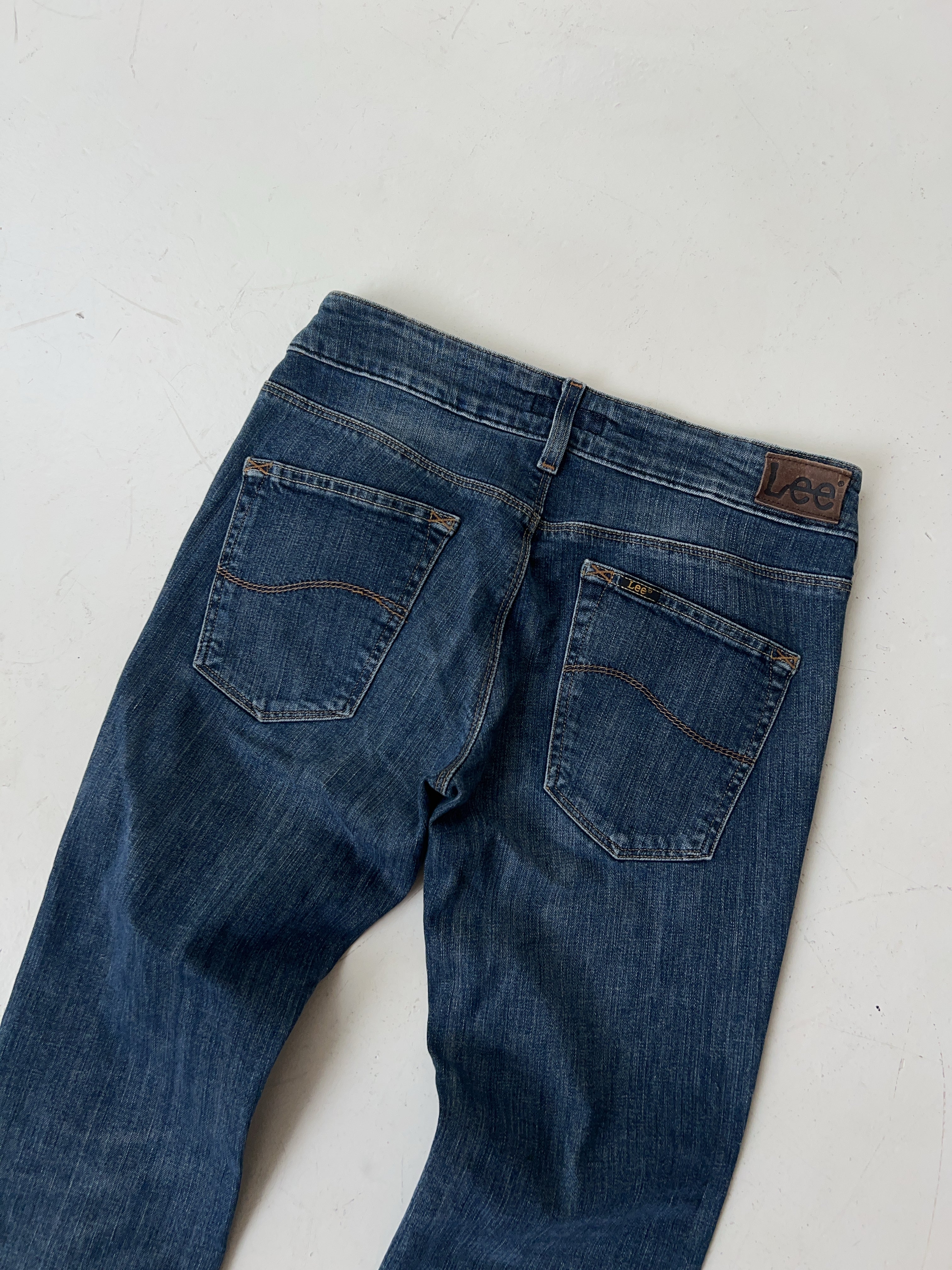Vintage Lee Low Waisted Jeans (M)