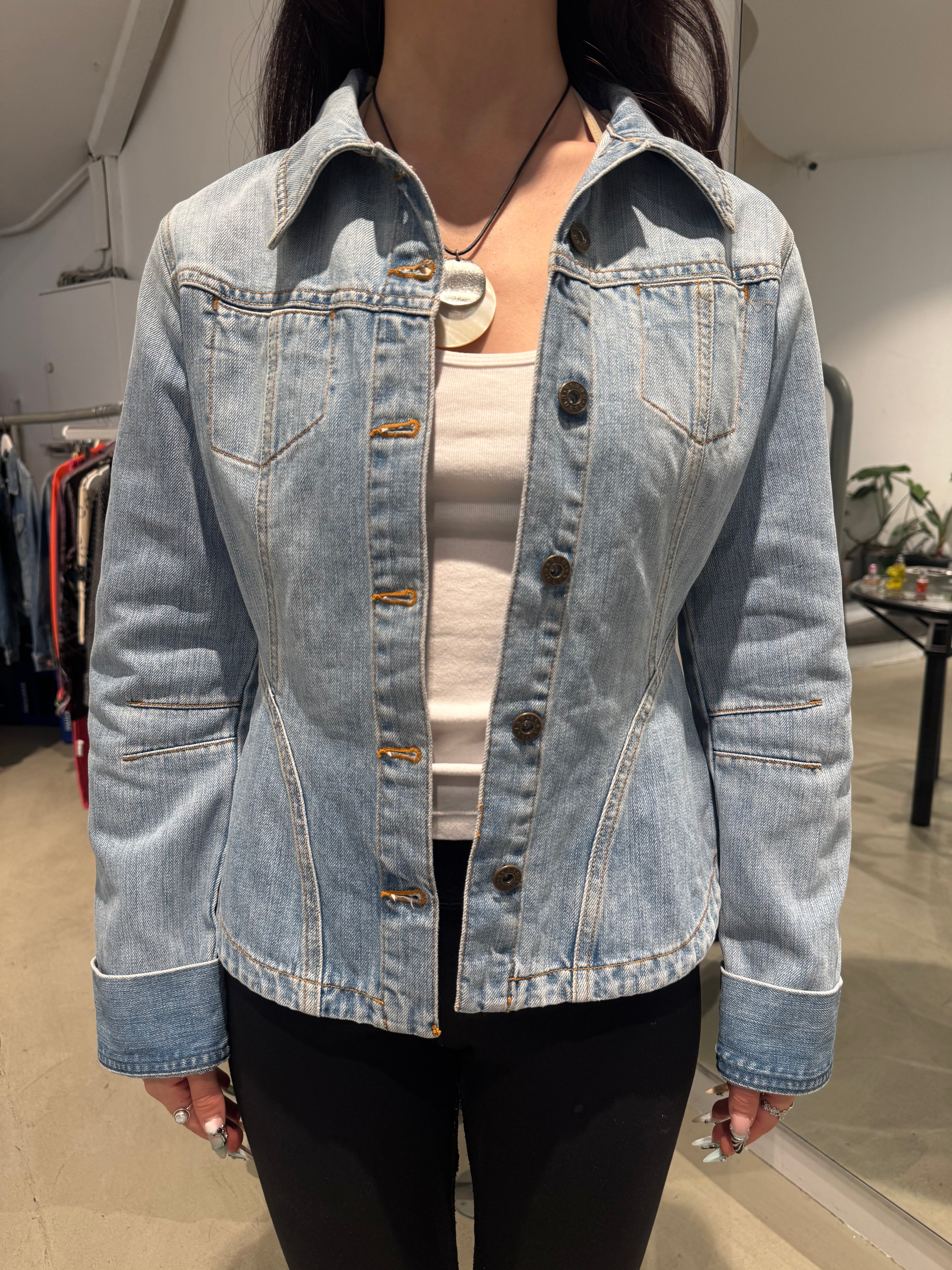Vintage Guess Jeans Jeansjacke (S)