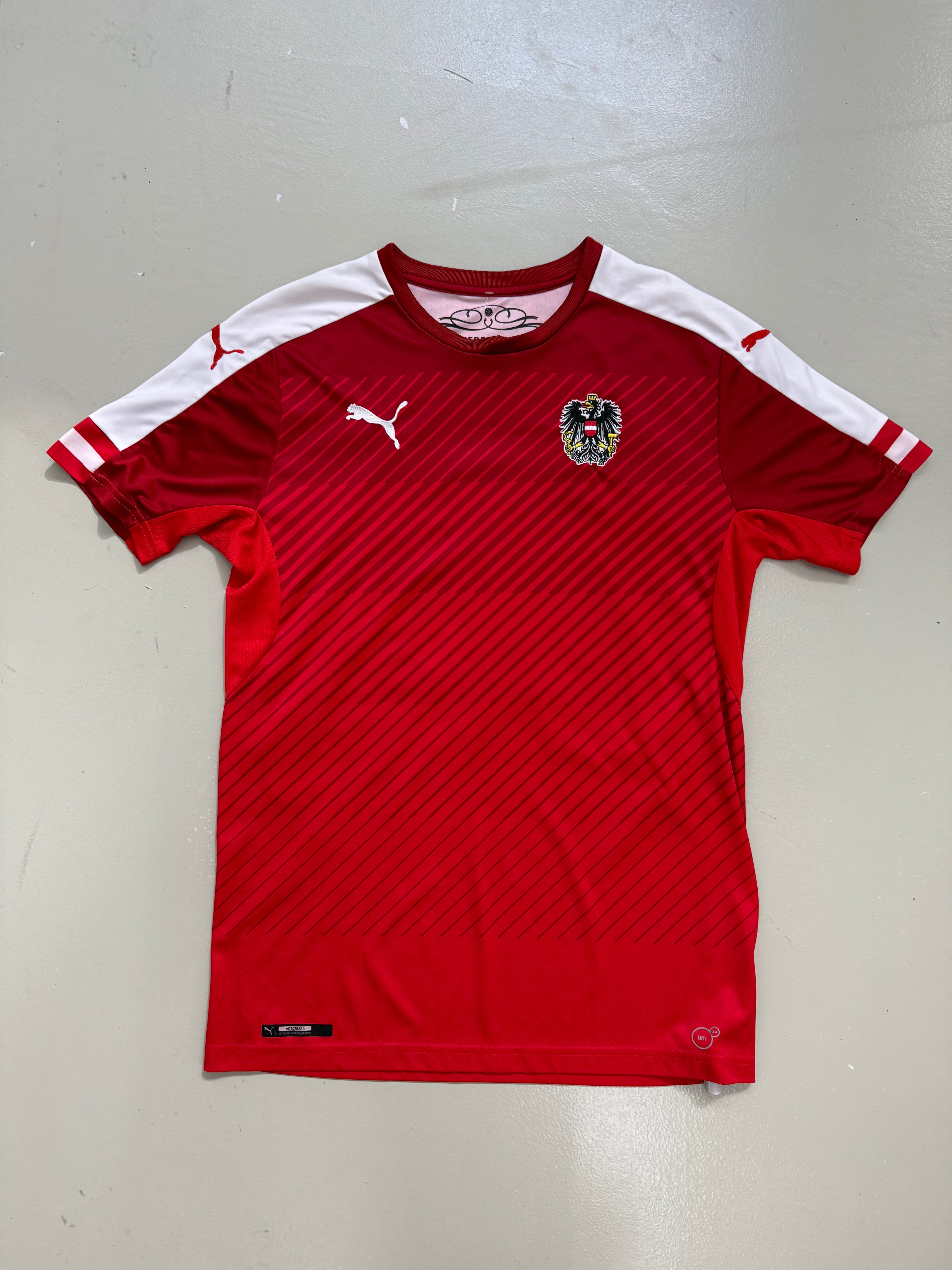 Vintage Puma Austria National Team 16/17 Home Jersey S