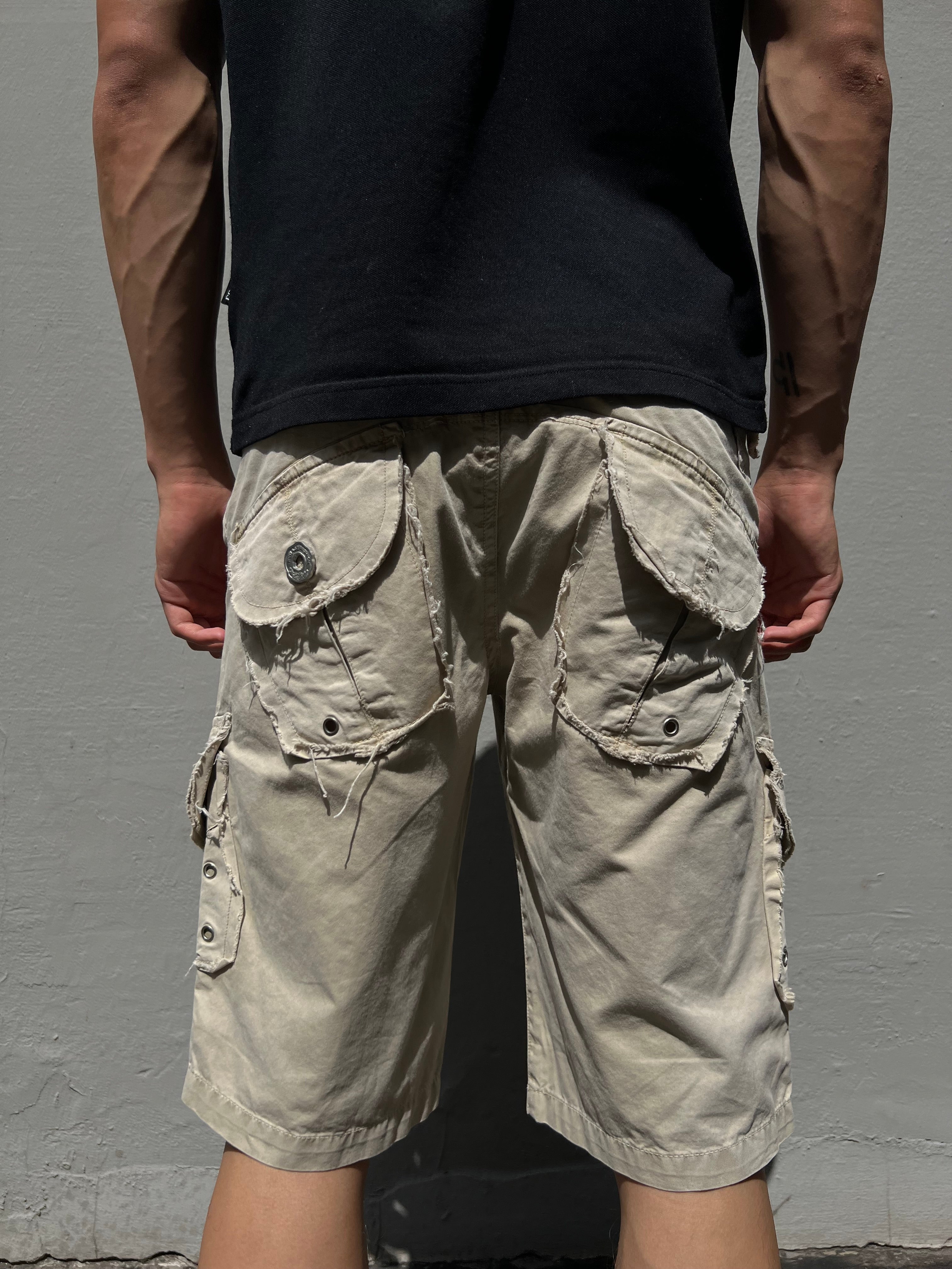 Vintage New Age Beige Shorts S/M