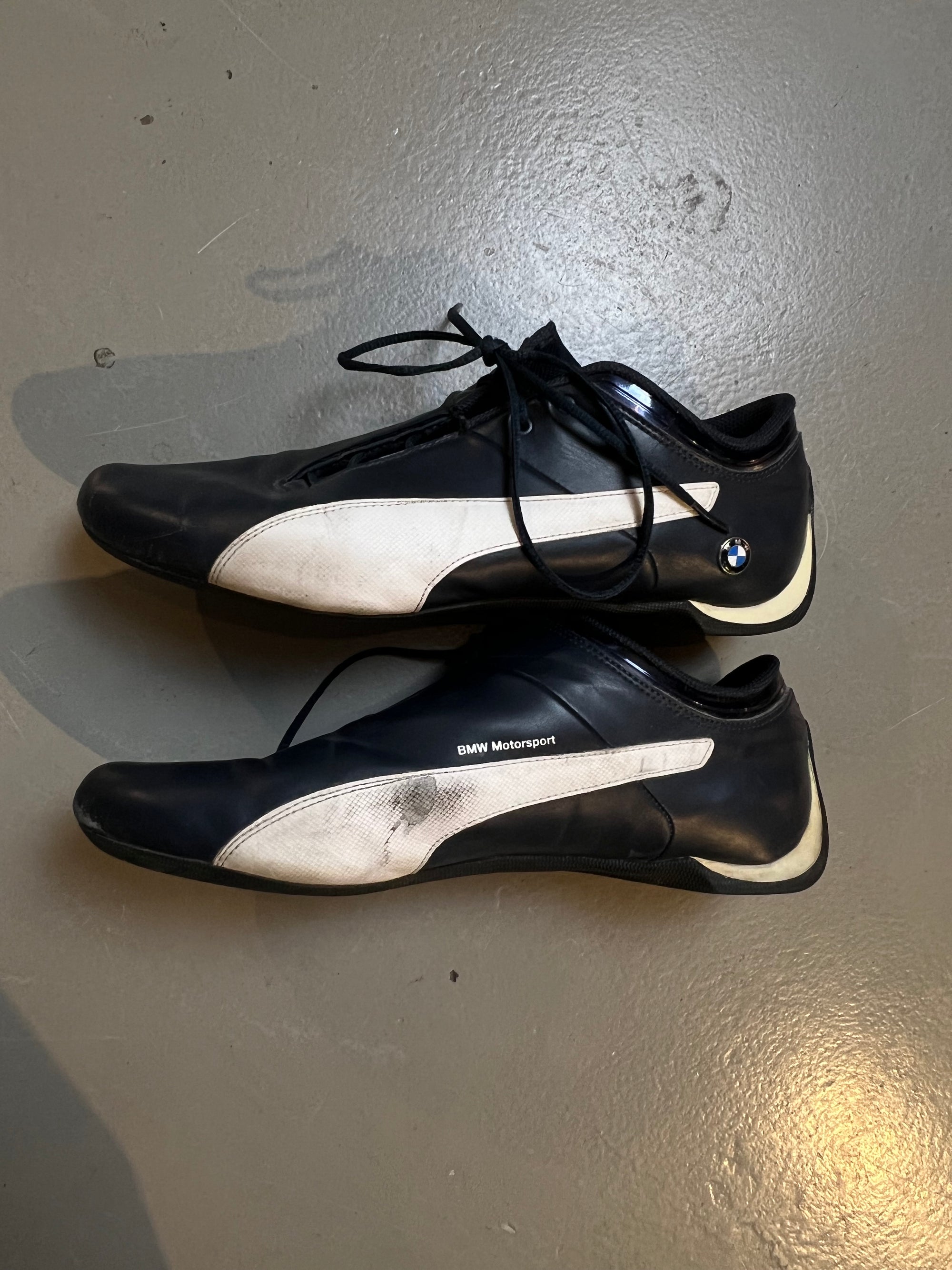 Vintage Blue Puma x BMW Ms Future Cat Sneaker 43
