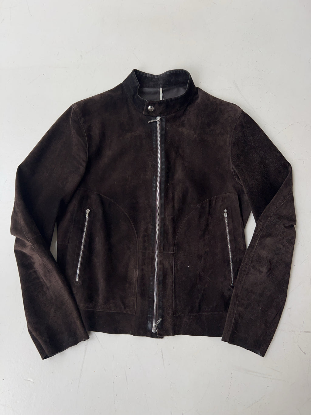 Vintage Jil Sander Brown Leather Jacket (M)