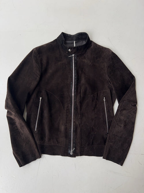 Vintage Jil Sander Brown Leather Jacket (M)