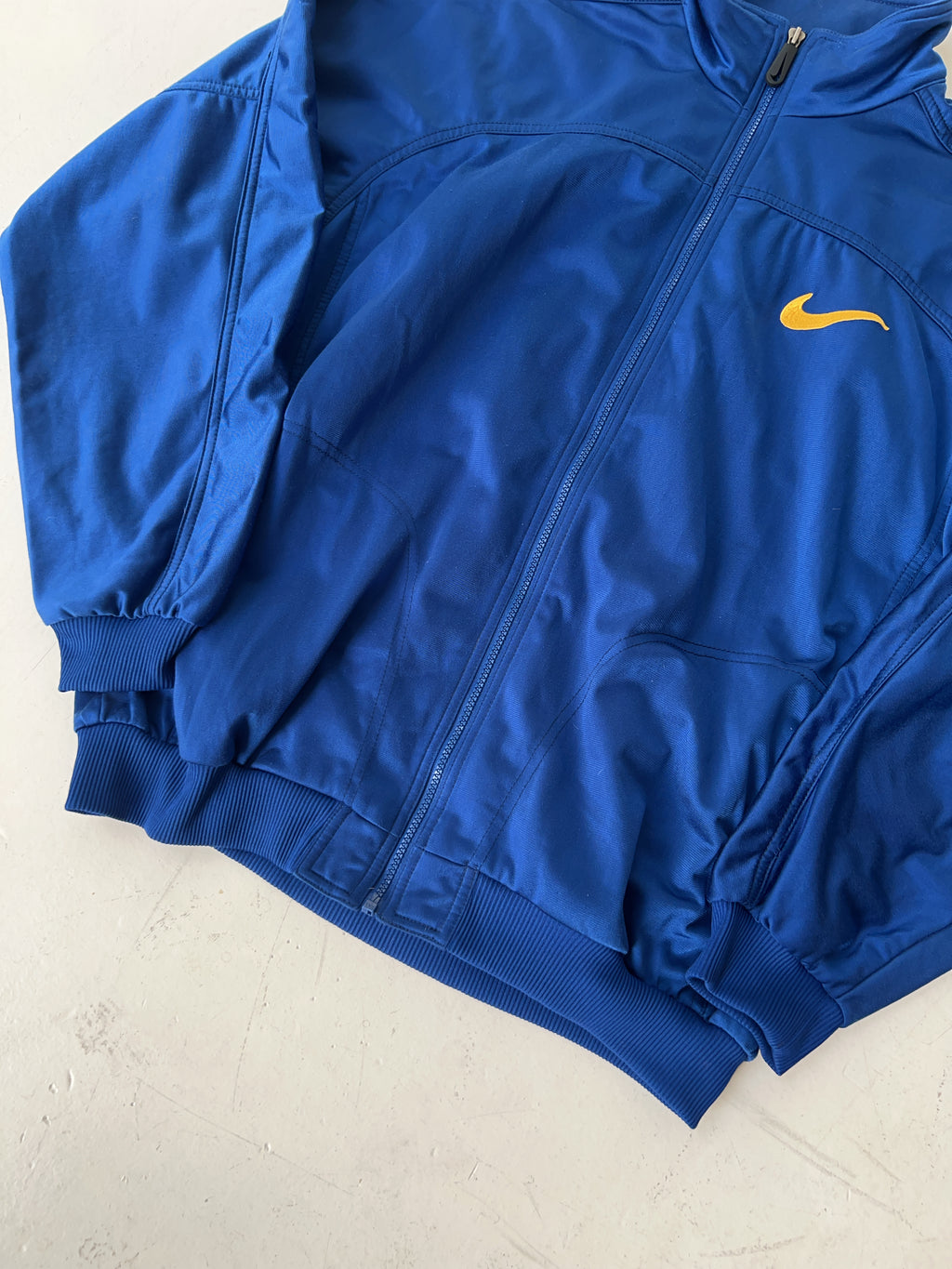 Vintage Nike Blue Track Jacke (L)