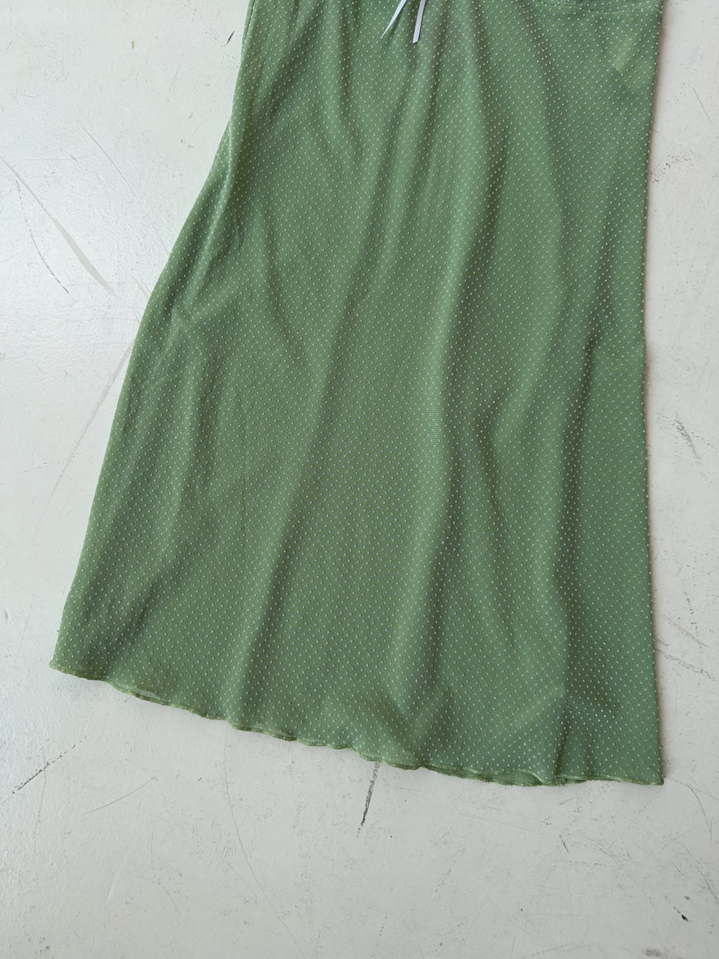 Vintage Green Mesh Top (M)