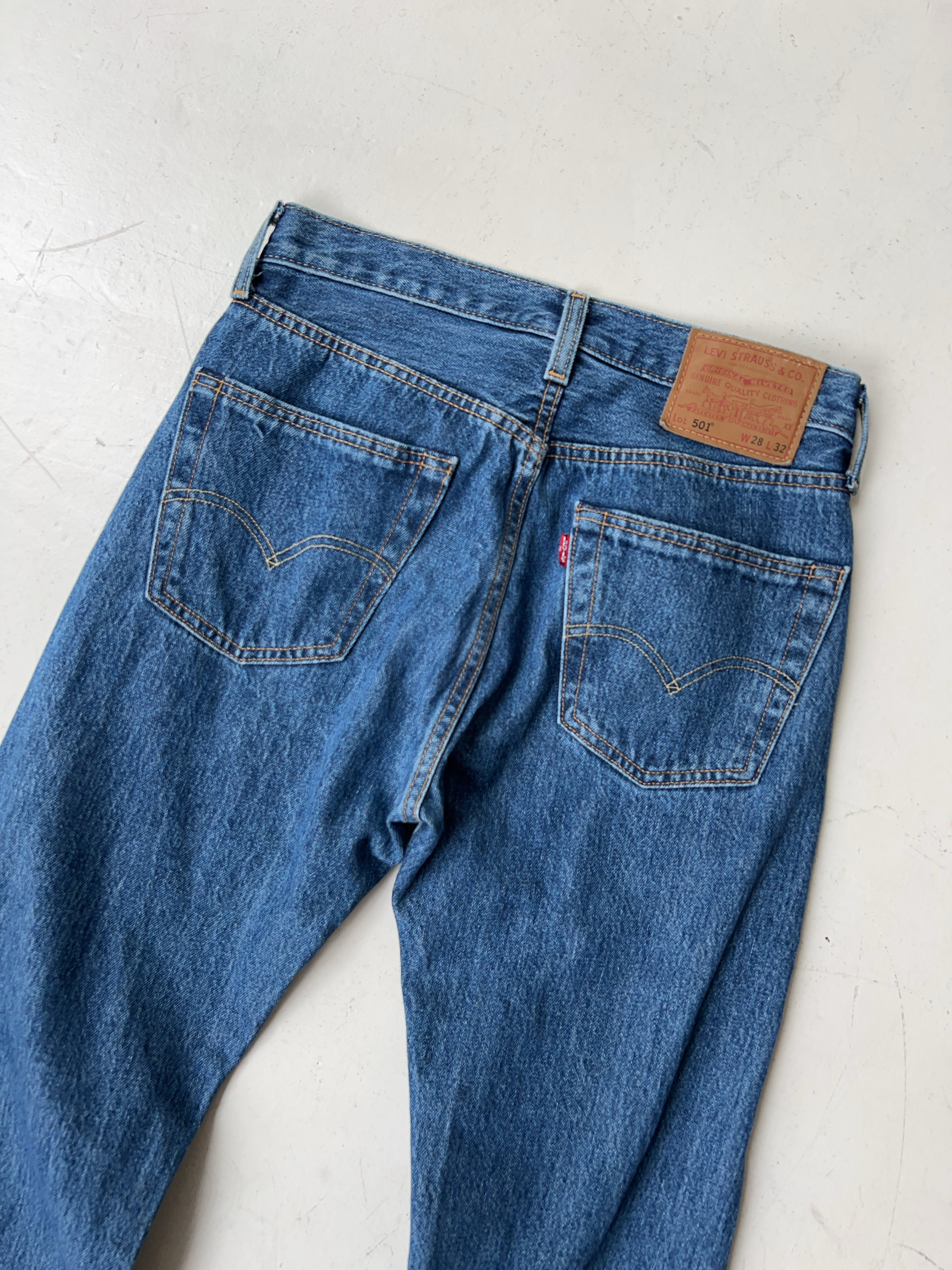 Vintage Levi's 501 Reworked Bootcut Jeans (M)