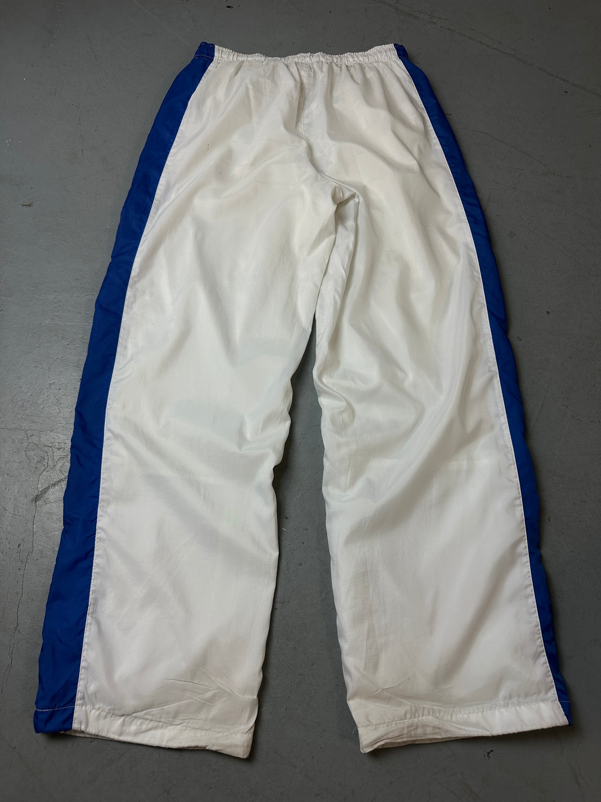 Produktbild von Vintage Nike White/Blue Trackpants Vokal hinten
