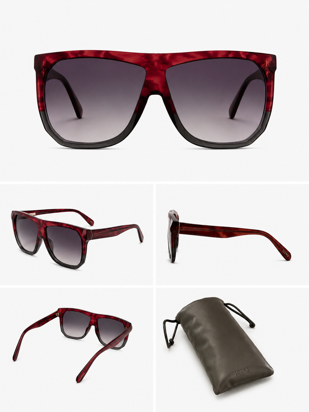 Loewe Big Red Sunglasses