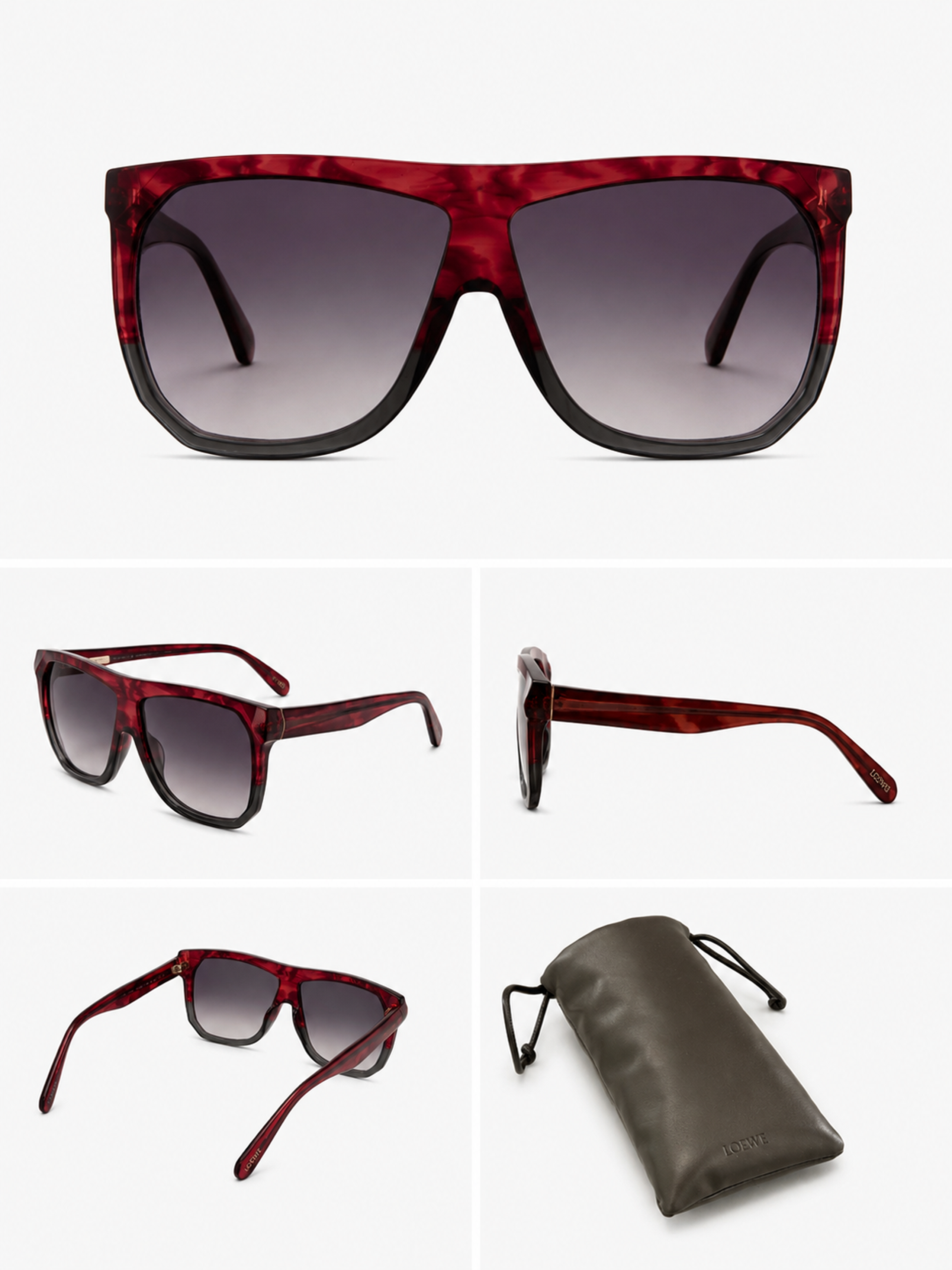 Loewe Big Red Sunglasses