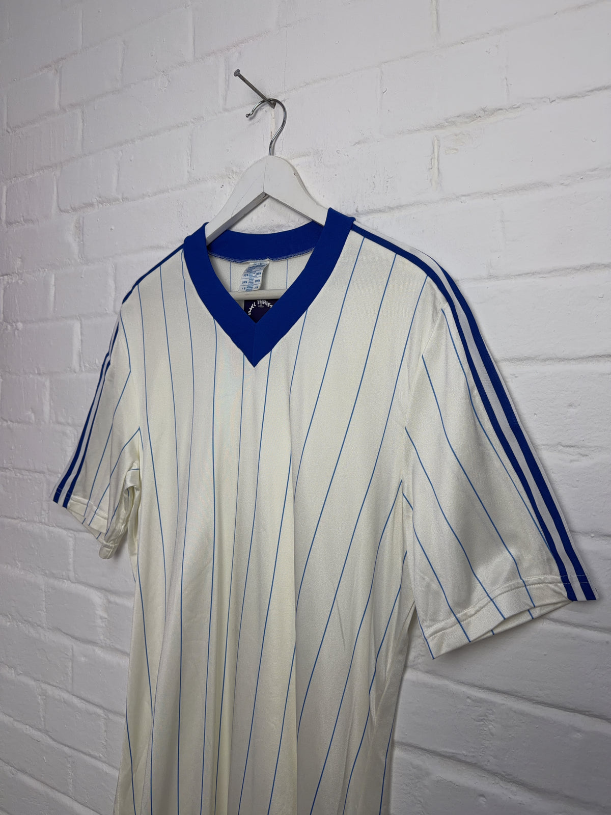 Vintage Adidas pinstriped Trikot 60-70er (L)