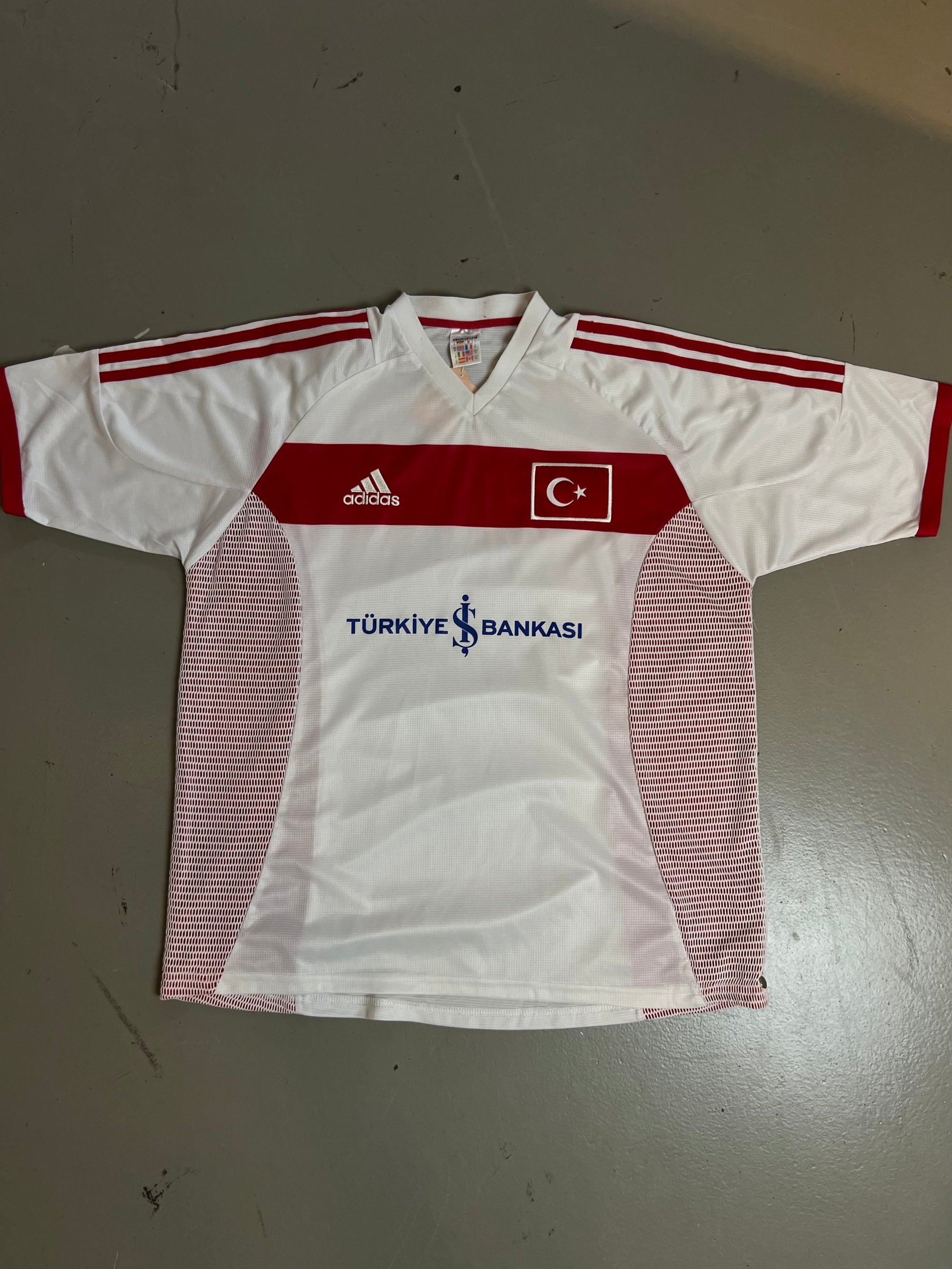 Vintage Adidas Turkey Soccer Jersey M/L