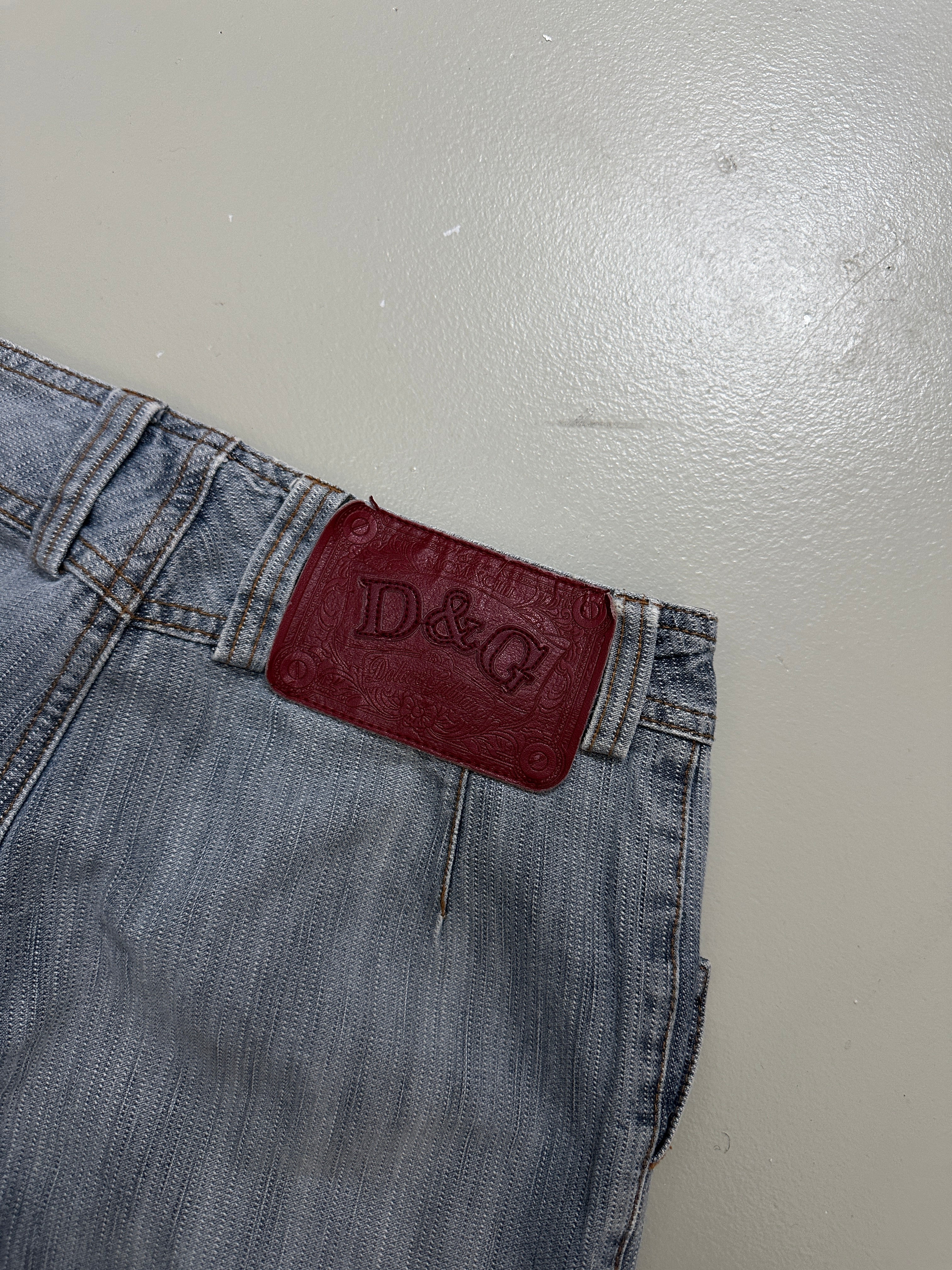 Vintage Dolce&Gabbana Low Waist Bootcut Denim S