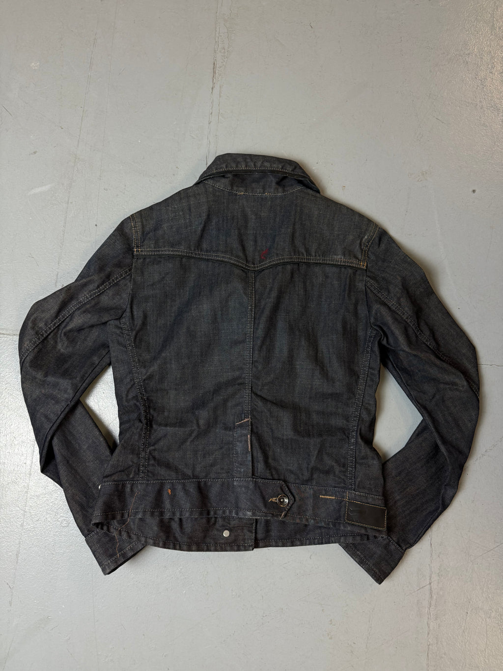 Vintage GAS Dark Blue Denim Jacket S/M
