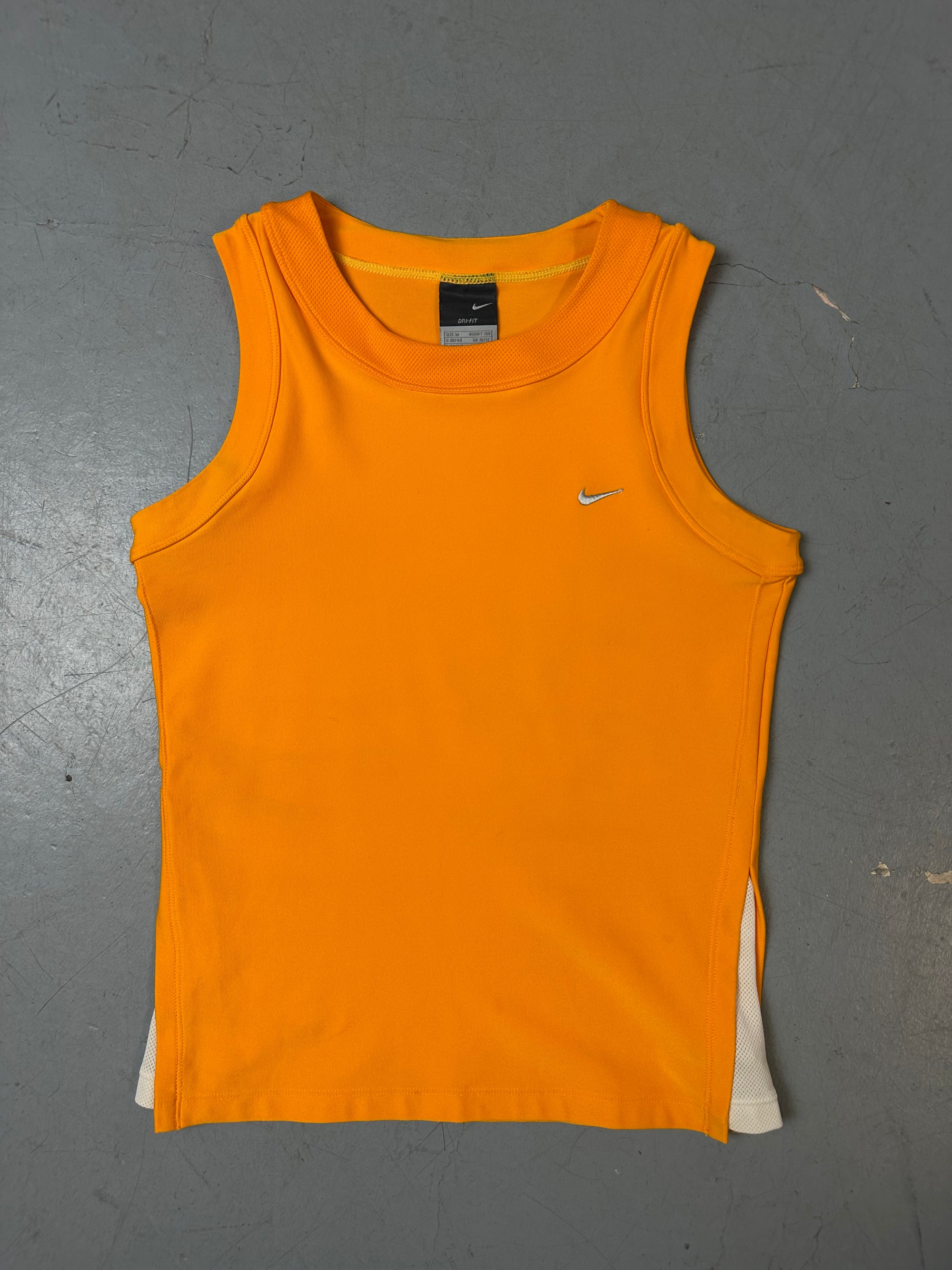 Vintage Nike Orange Tank Top M