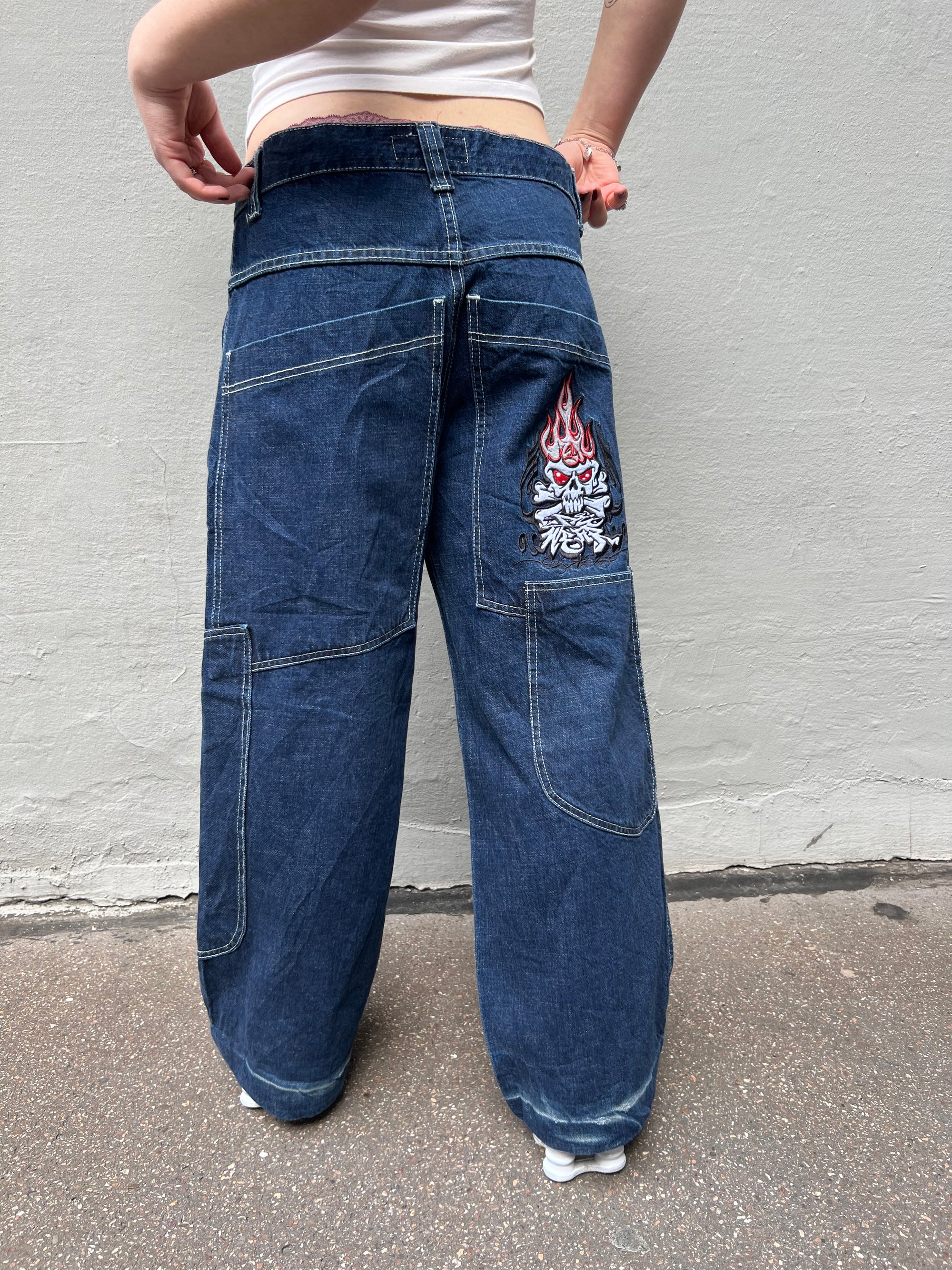 Vintage Picowear Baggy Denim Pants M/L