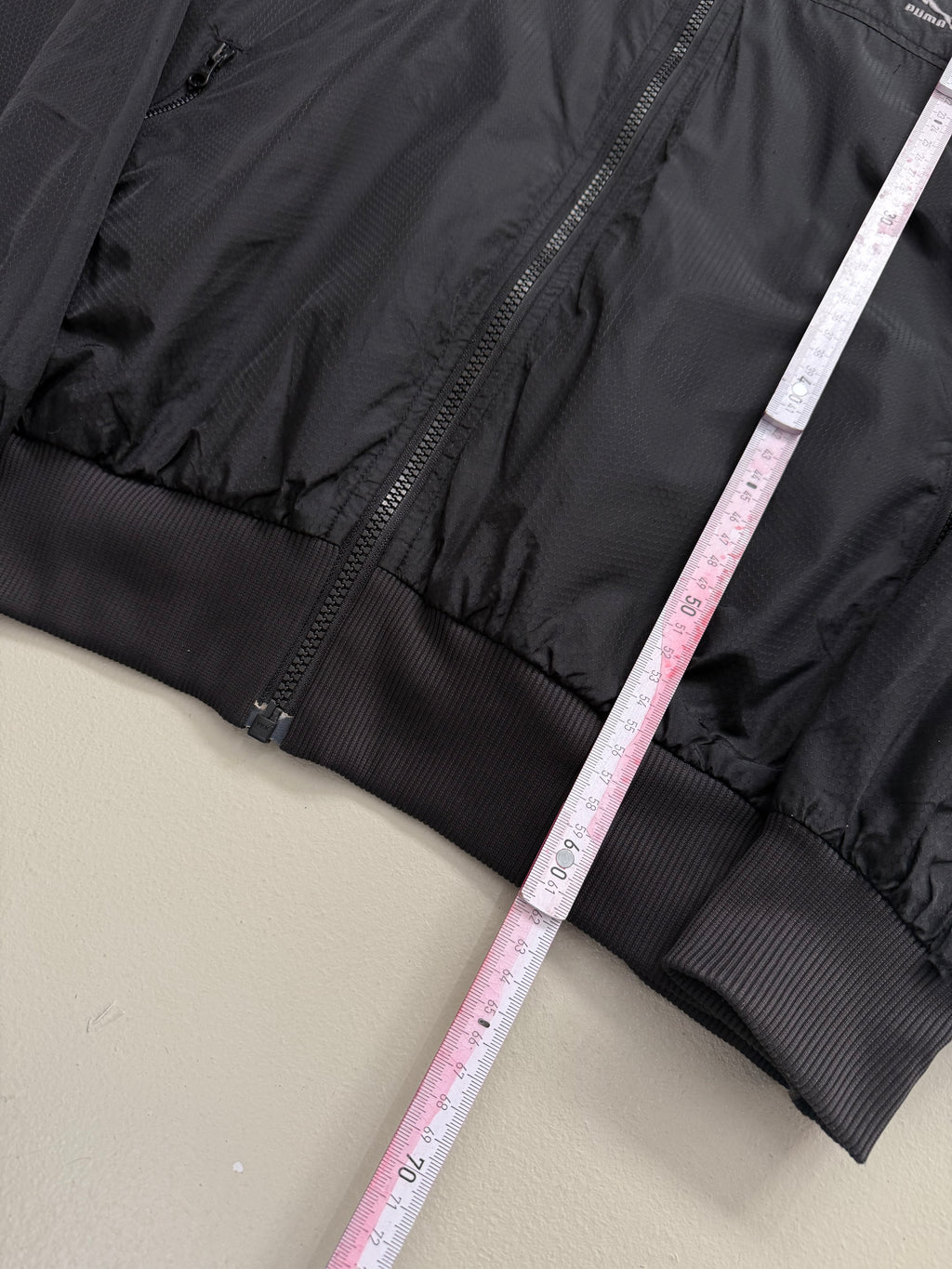 Vintage Puma Black Rainjacket Jacket S