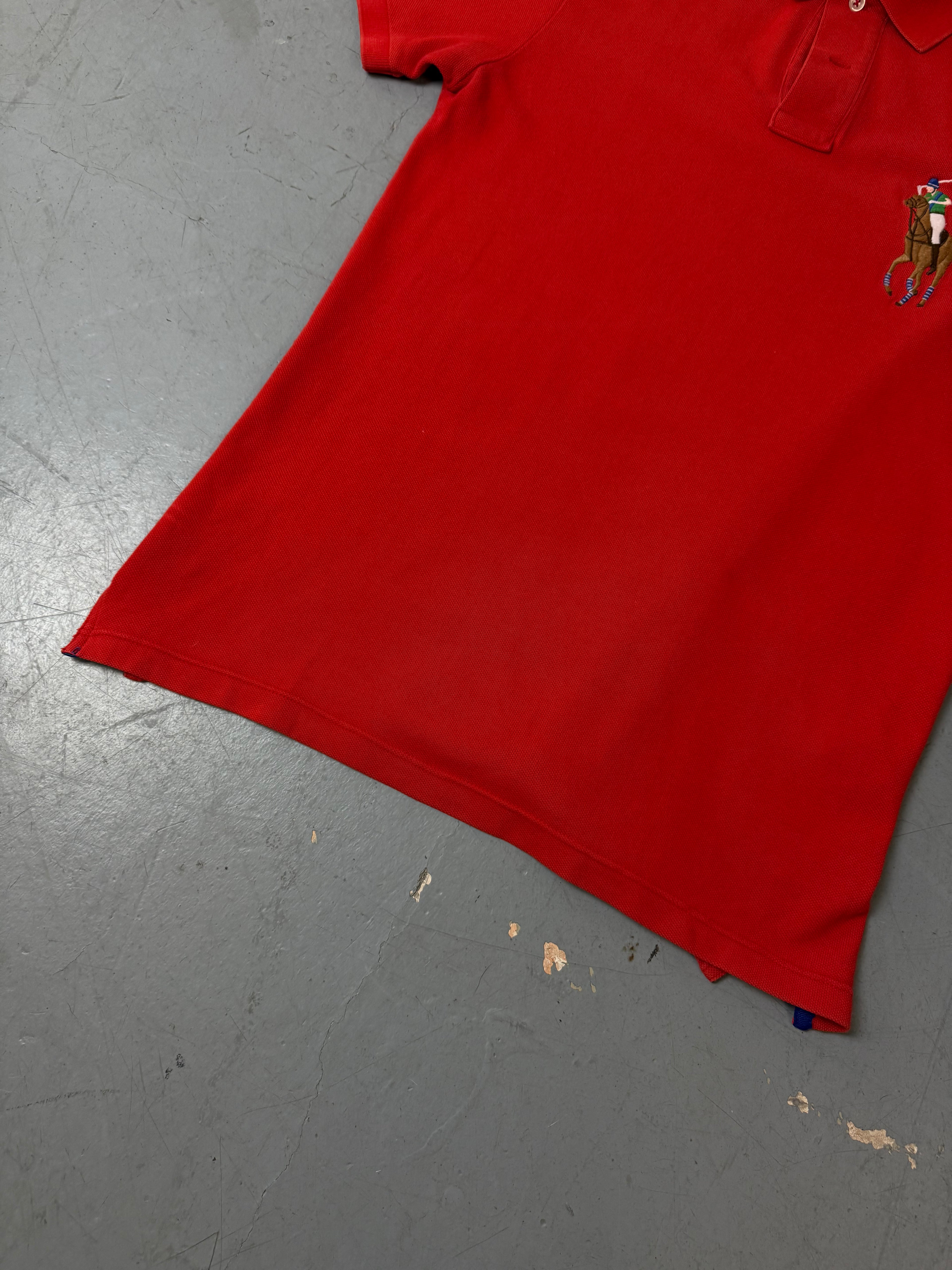 Vintage Orange Ralph Lauren Polo M