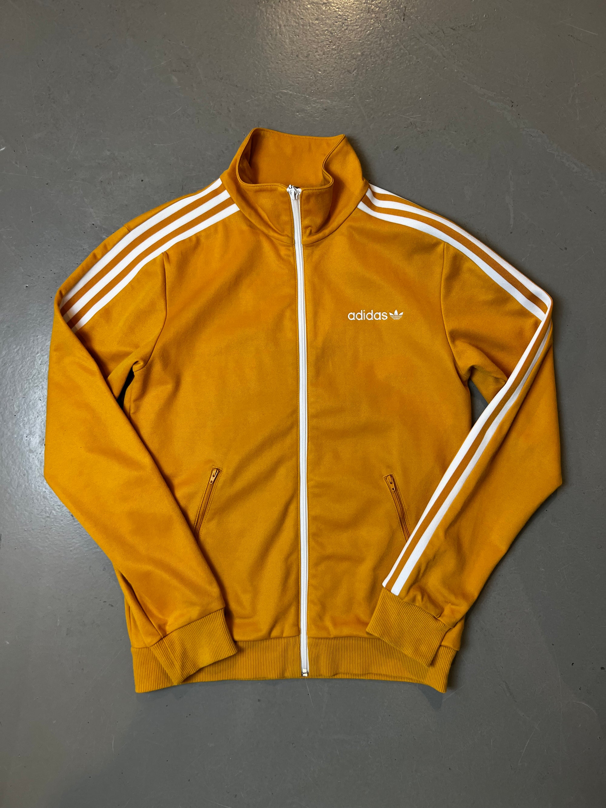 Vintage Yellow Adidas Trackjacket M/L