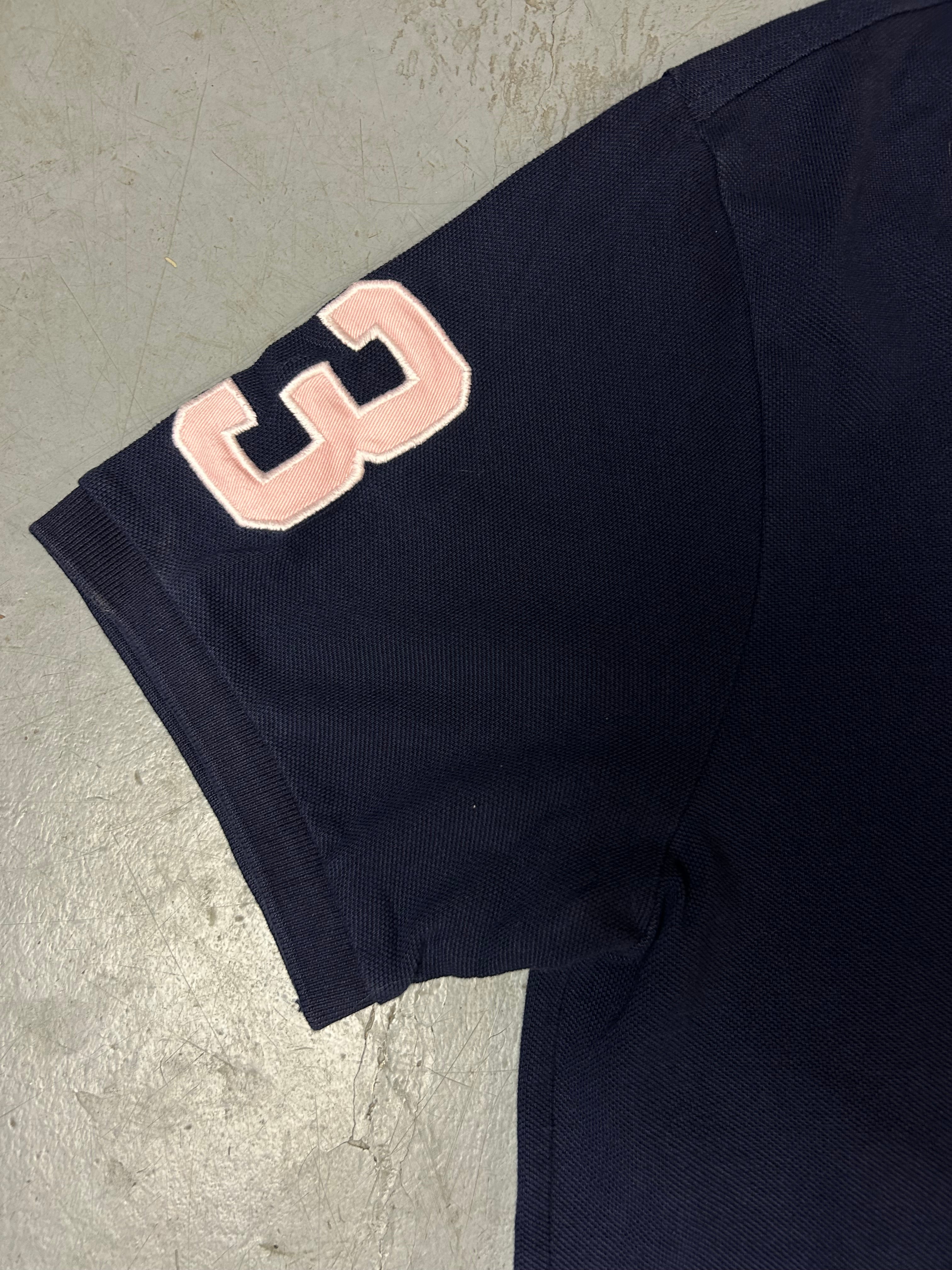 Detailliertes Produktbild von Vintage Polo Ralph Lauren Dark Blue Shirt XL von vorne