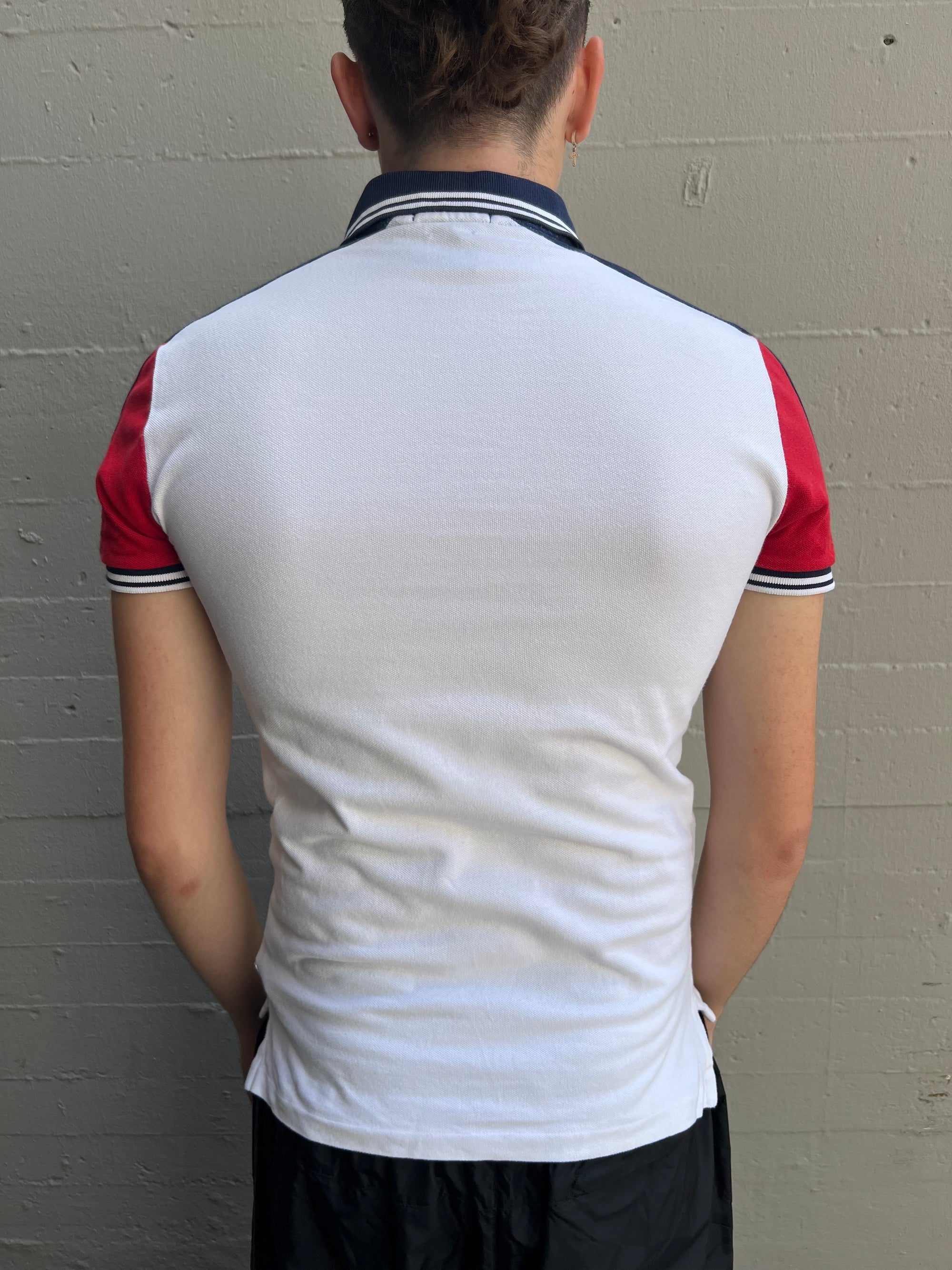 Vintage White Ralph Lauren Big Pony Polo Tee XS/S