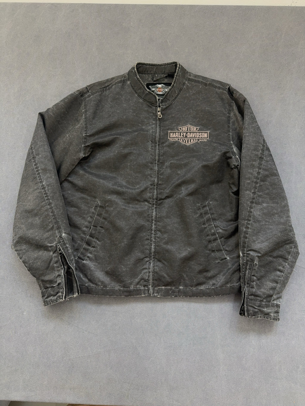 Vintage Harley-davidson Jeansjacke (L)
