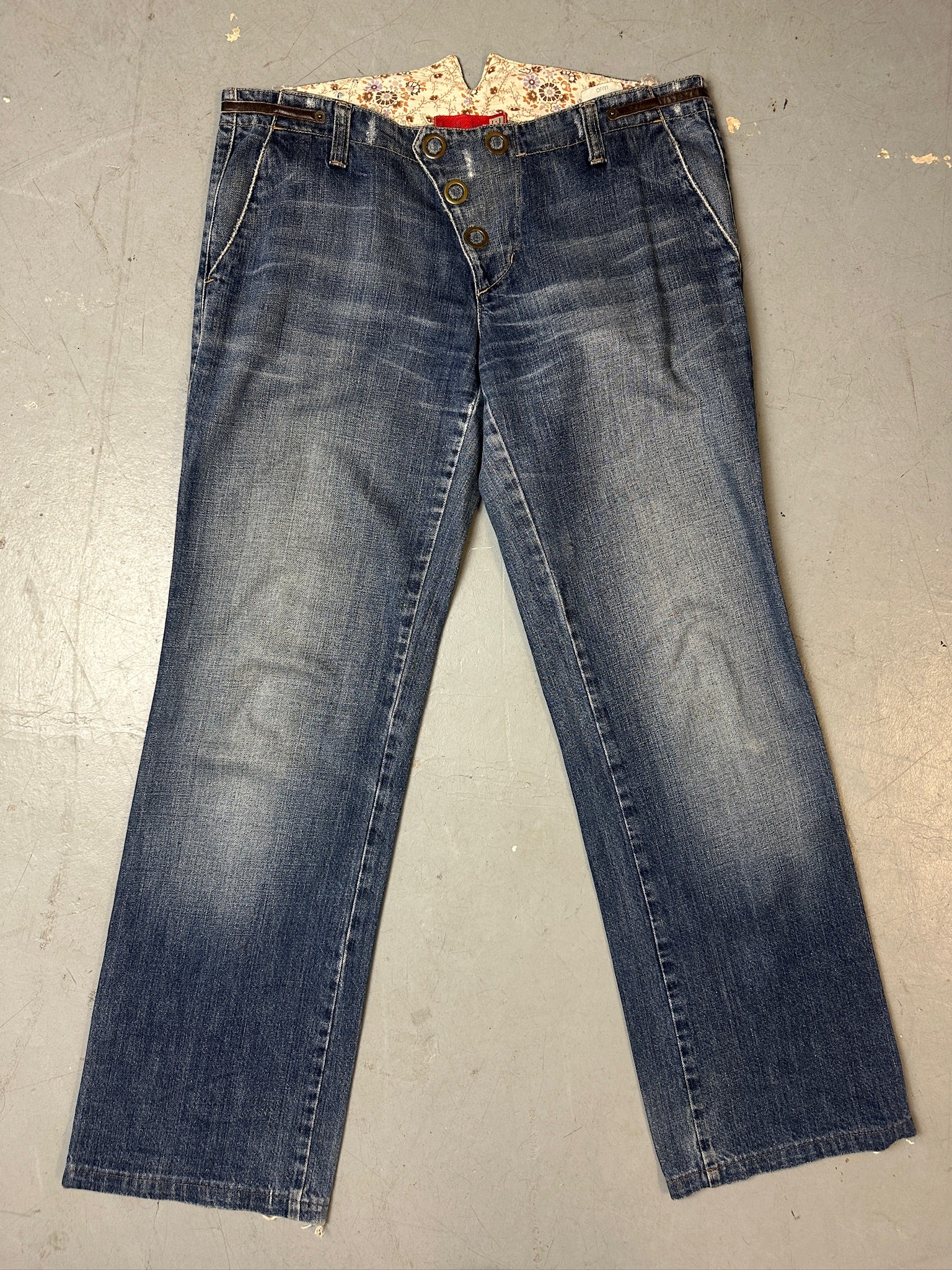 Vintage Liu Jo Straight Leg Denim L