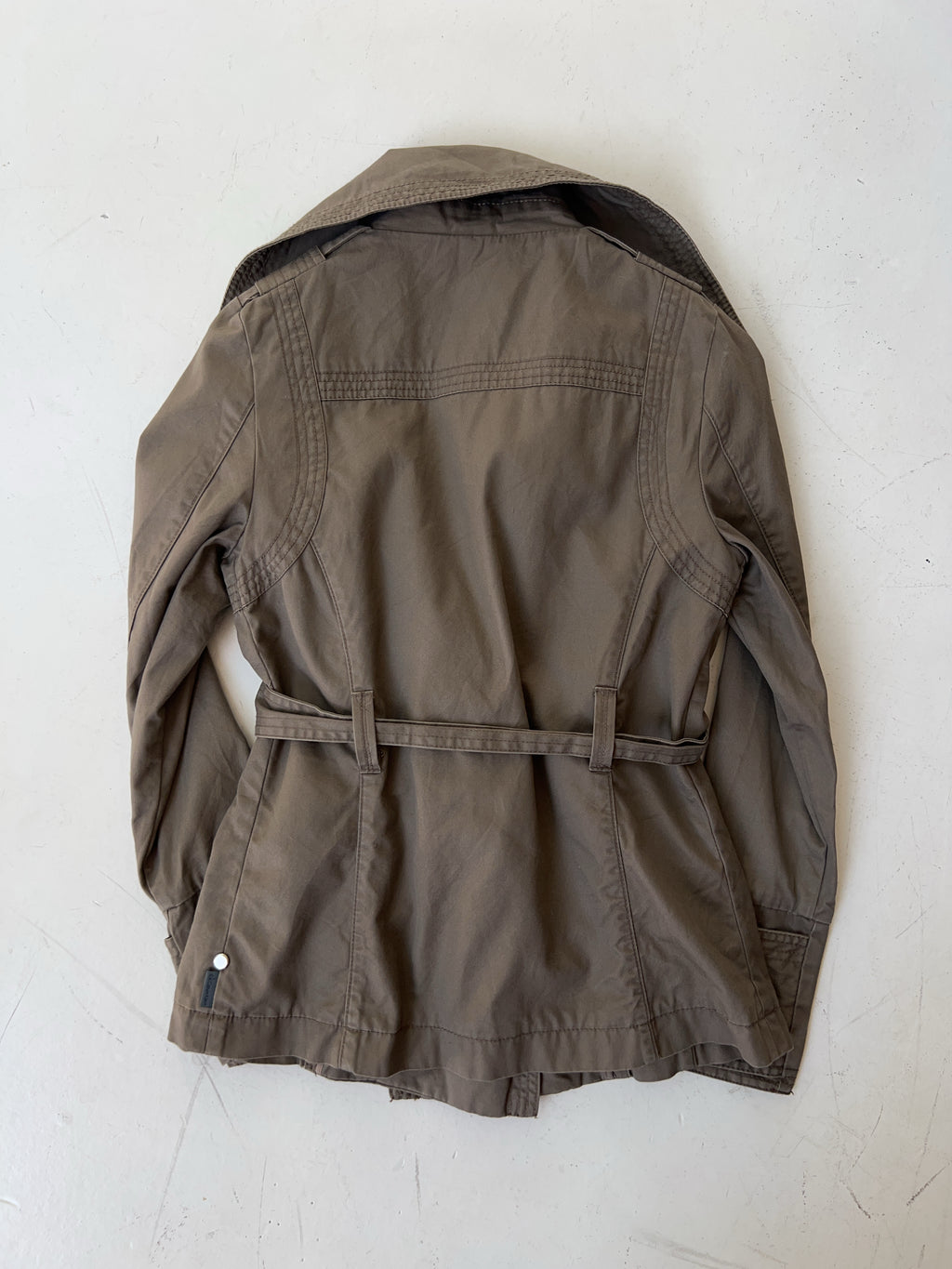 Vintage Calvin Klein Brown Short Coat (S)