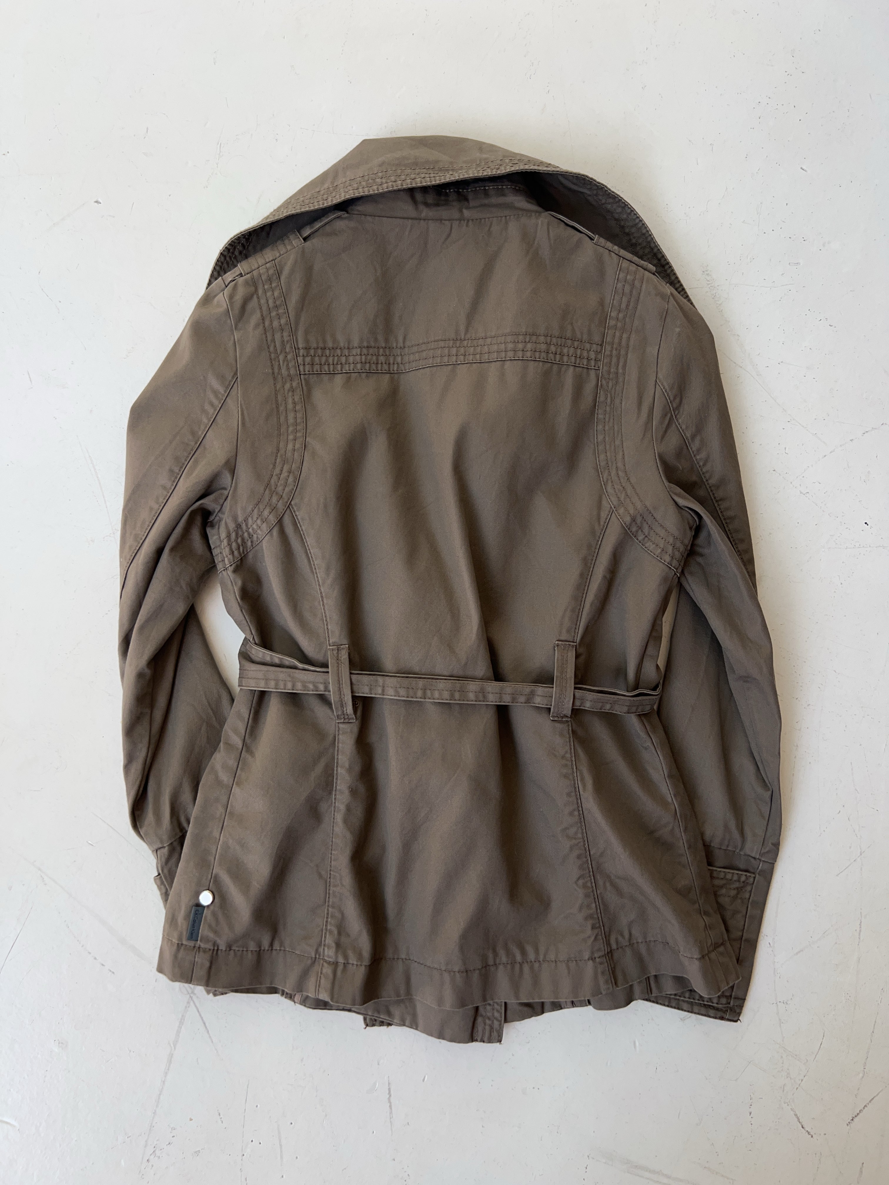 Vintage Calvin Klein Brown Short Coat (S)