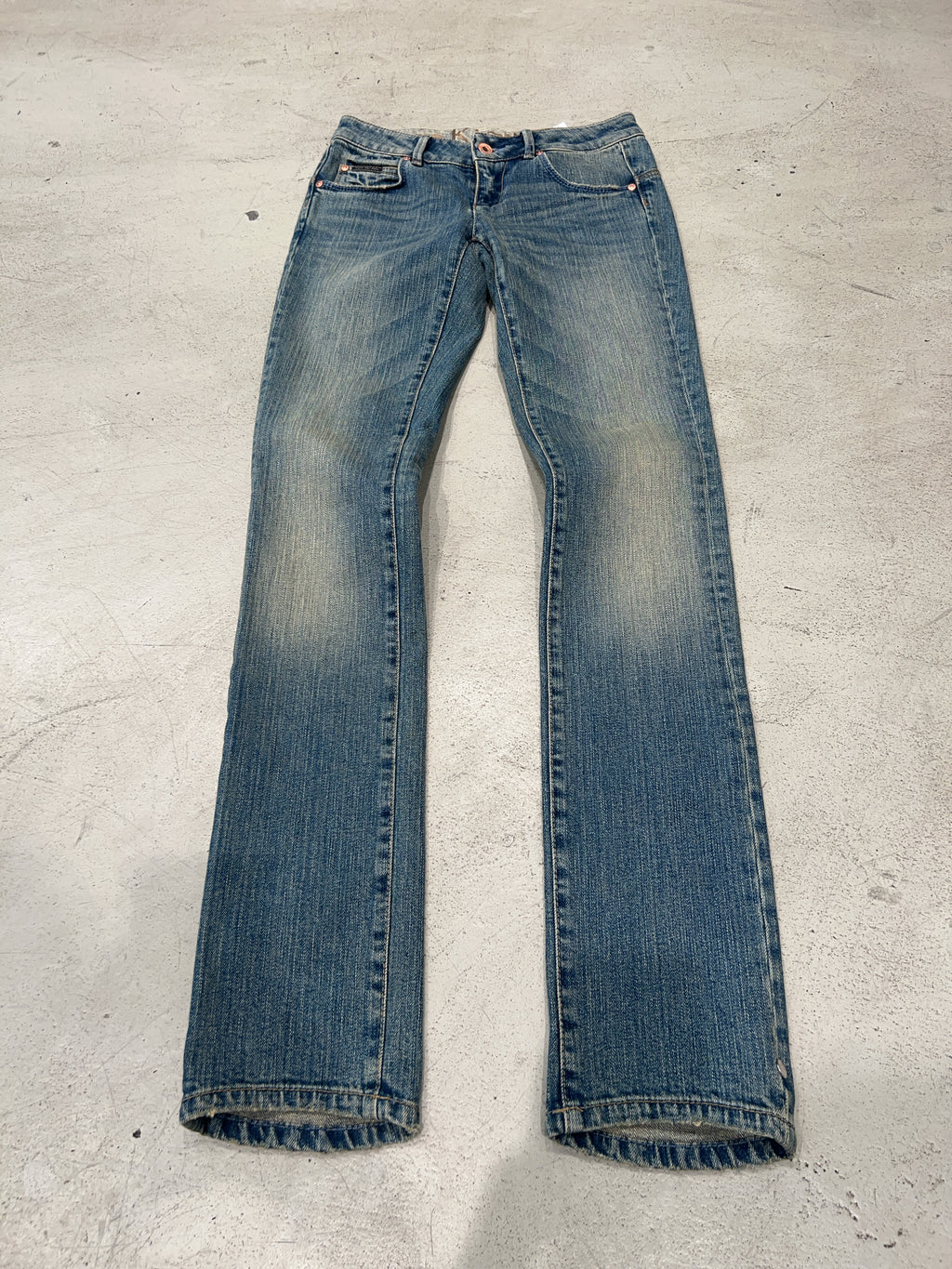 Vintage Calvin Klein Jeans Straight Leg Jeans (XS)