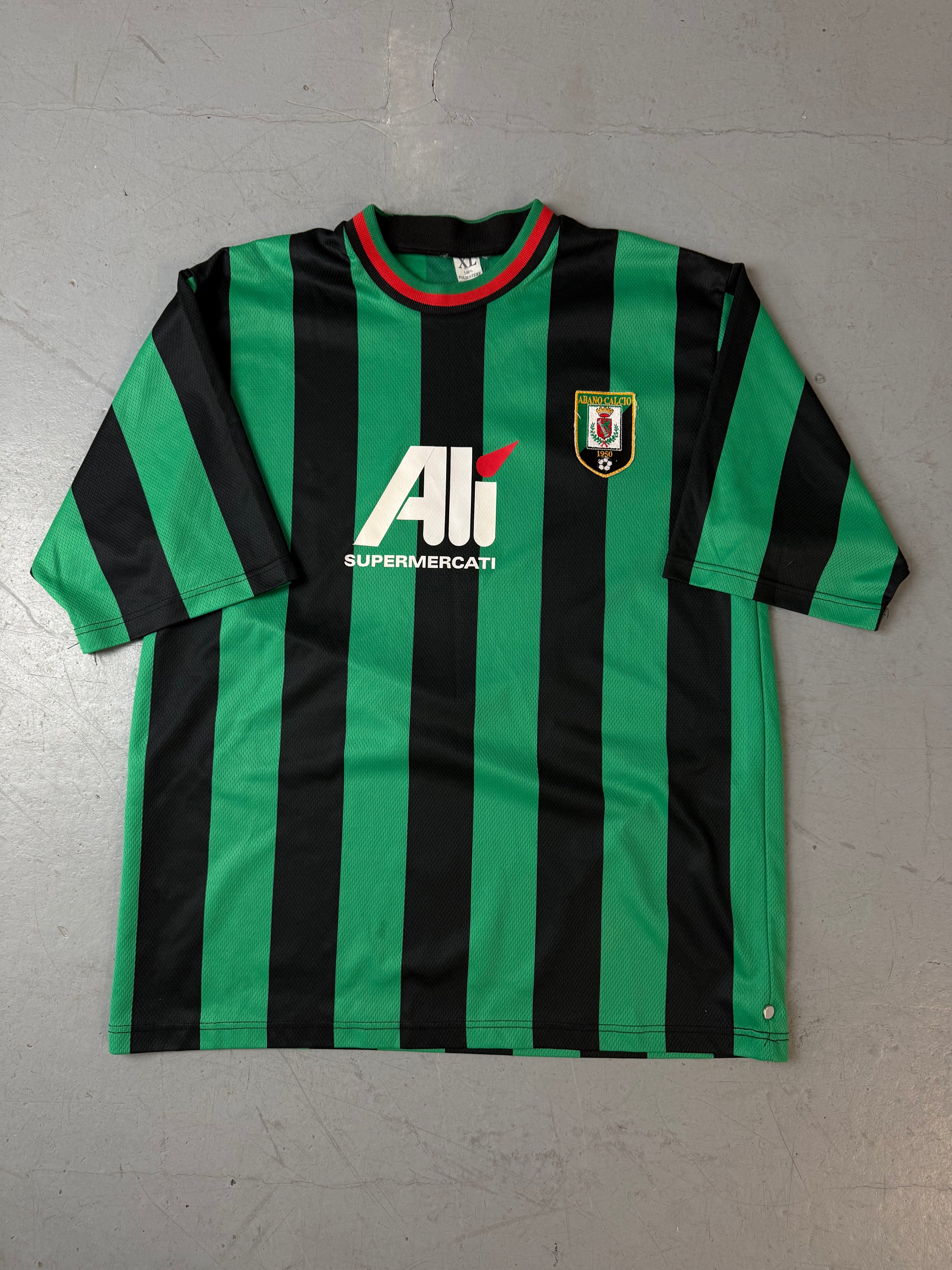 Vintage Abano Calcio Italian Football Jersey XL