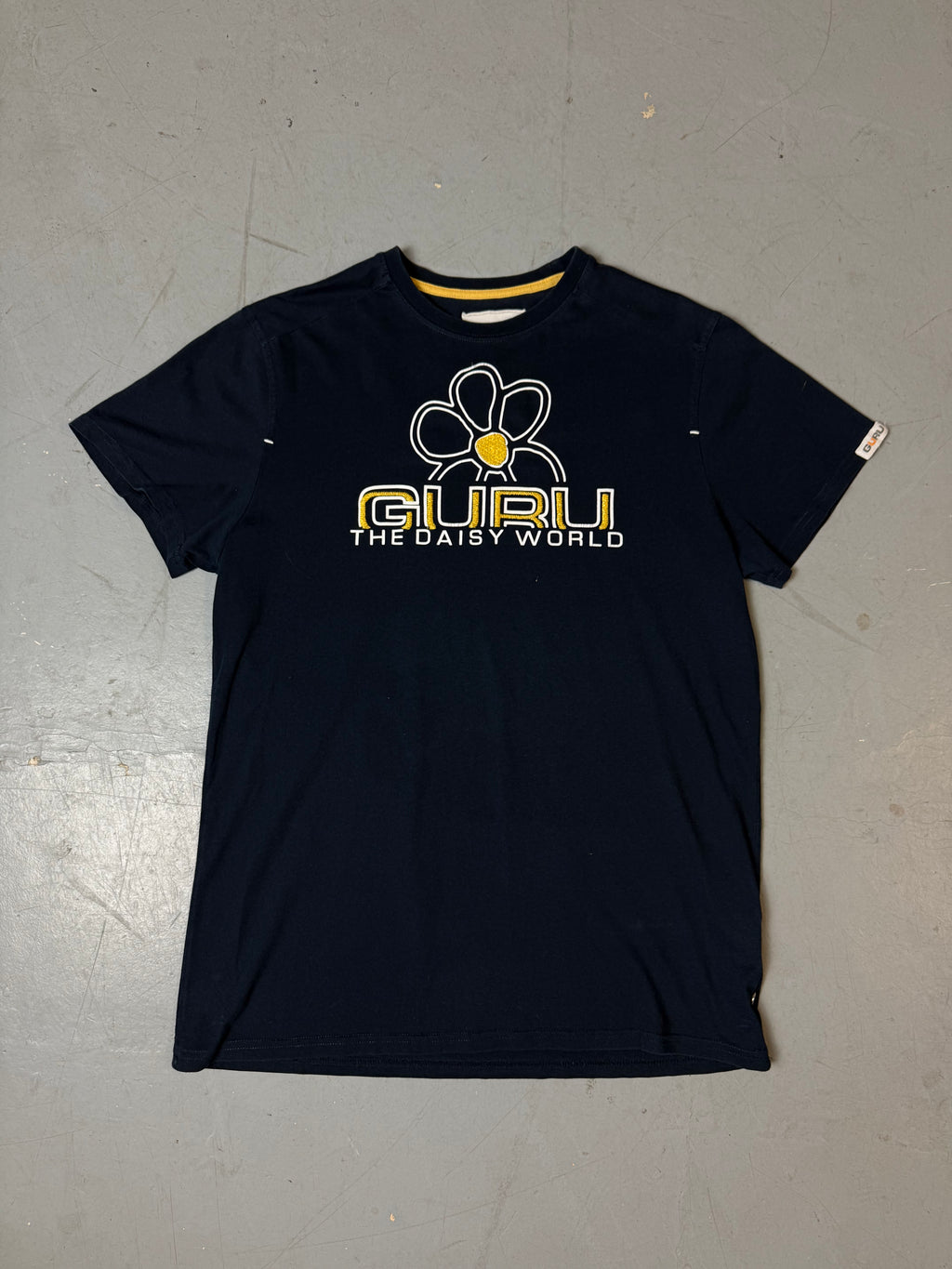 Vintage Guru Dark Blue Printed T-Shirt M