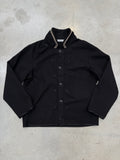 Vintage Stone Island Black Wool Button Up Jacket XL