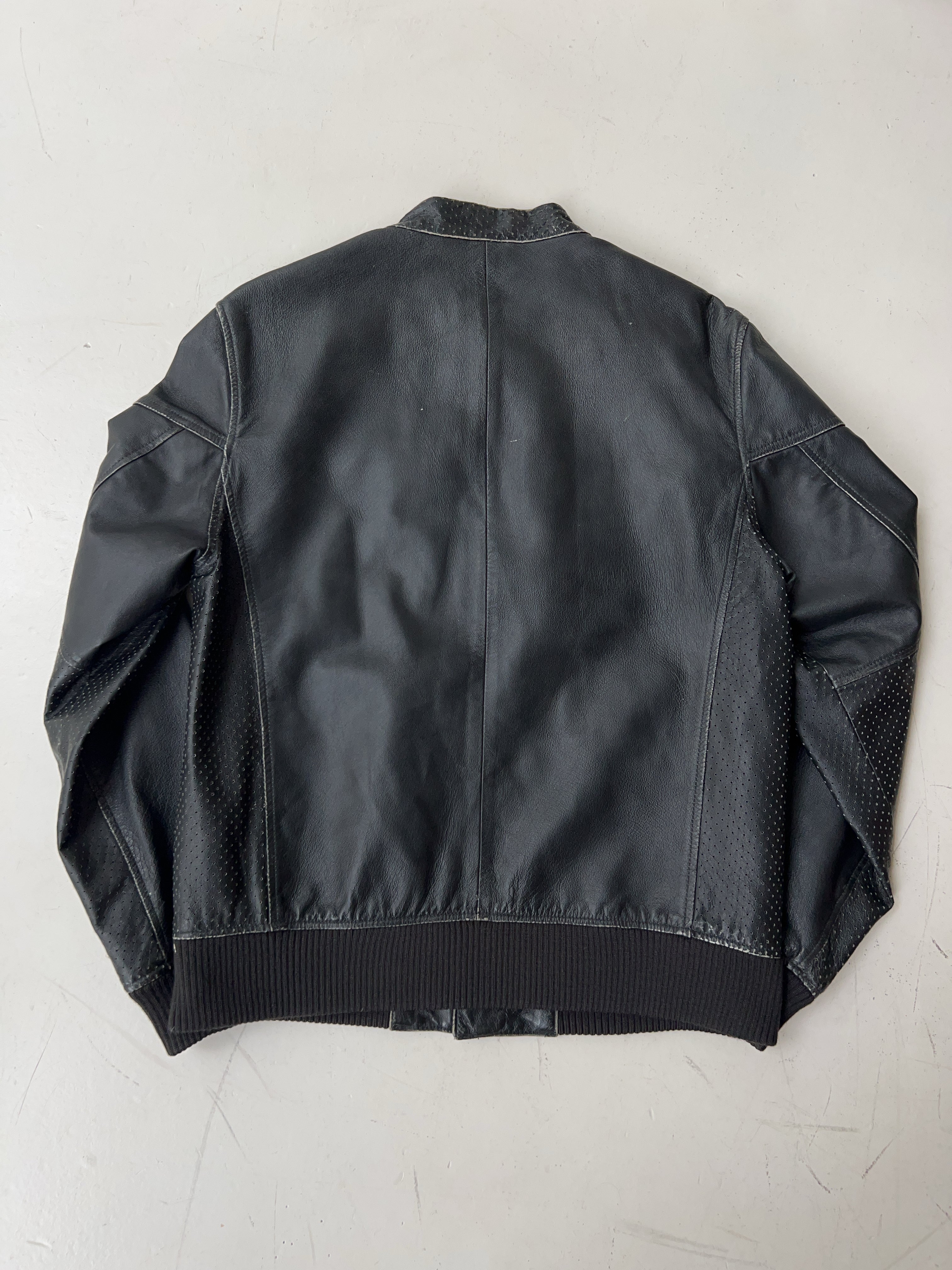 Vintage Puma Leder Jacke (M)