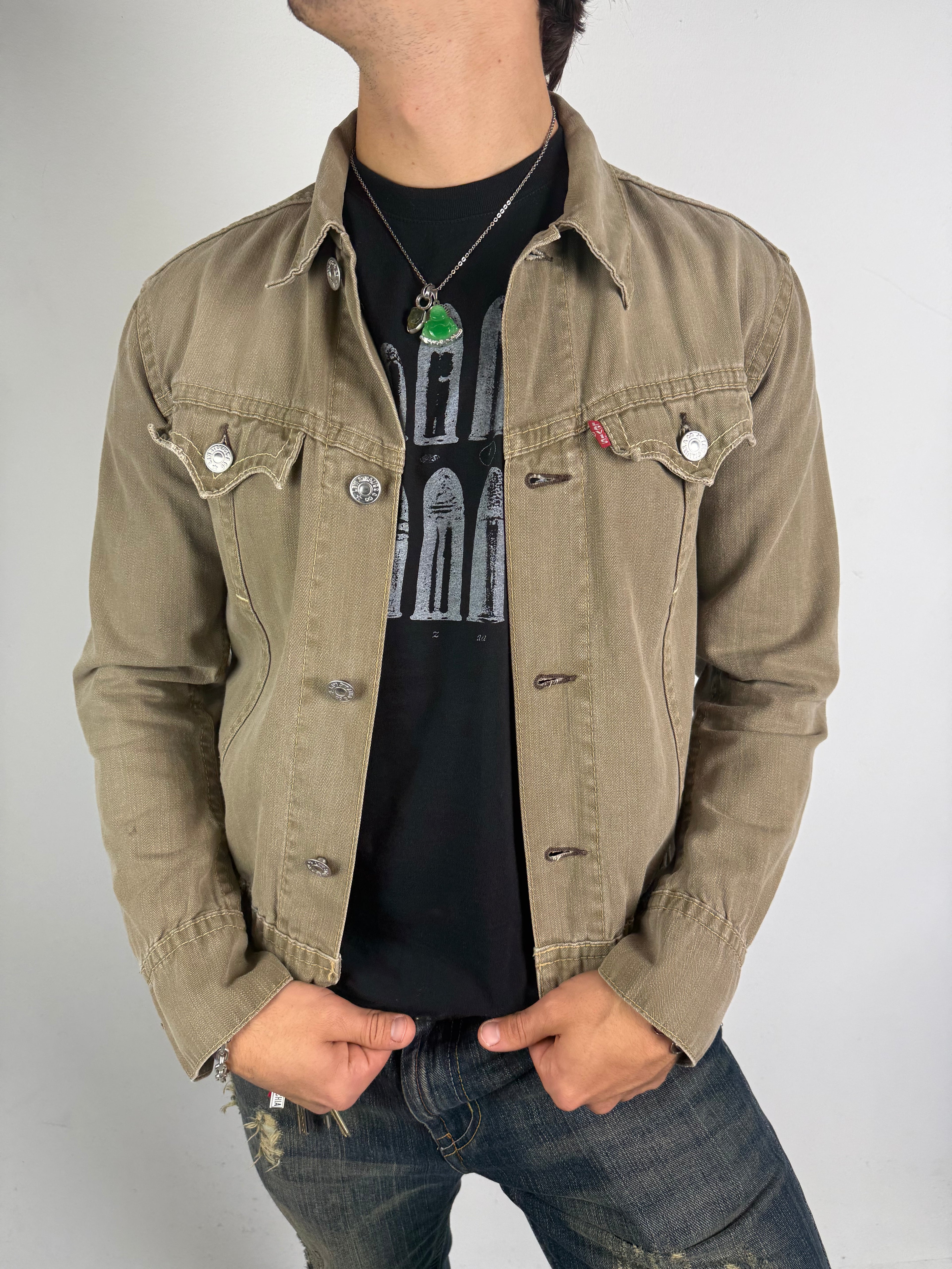 Vintage Levi’s Light Brown Denim Jacket S/M