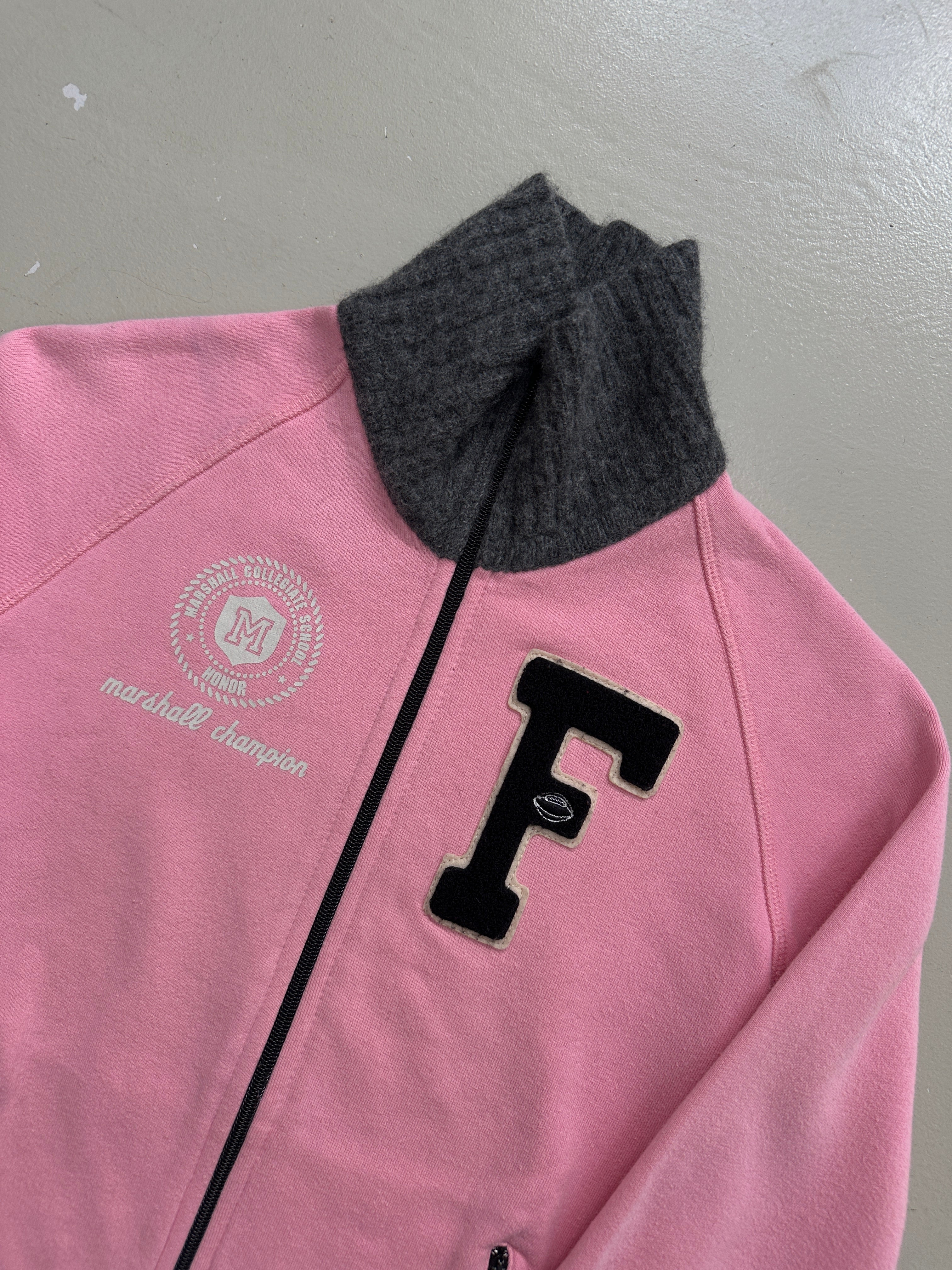 Vintage Franklin&Marshall Pink Zip Up Jacket L