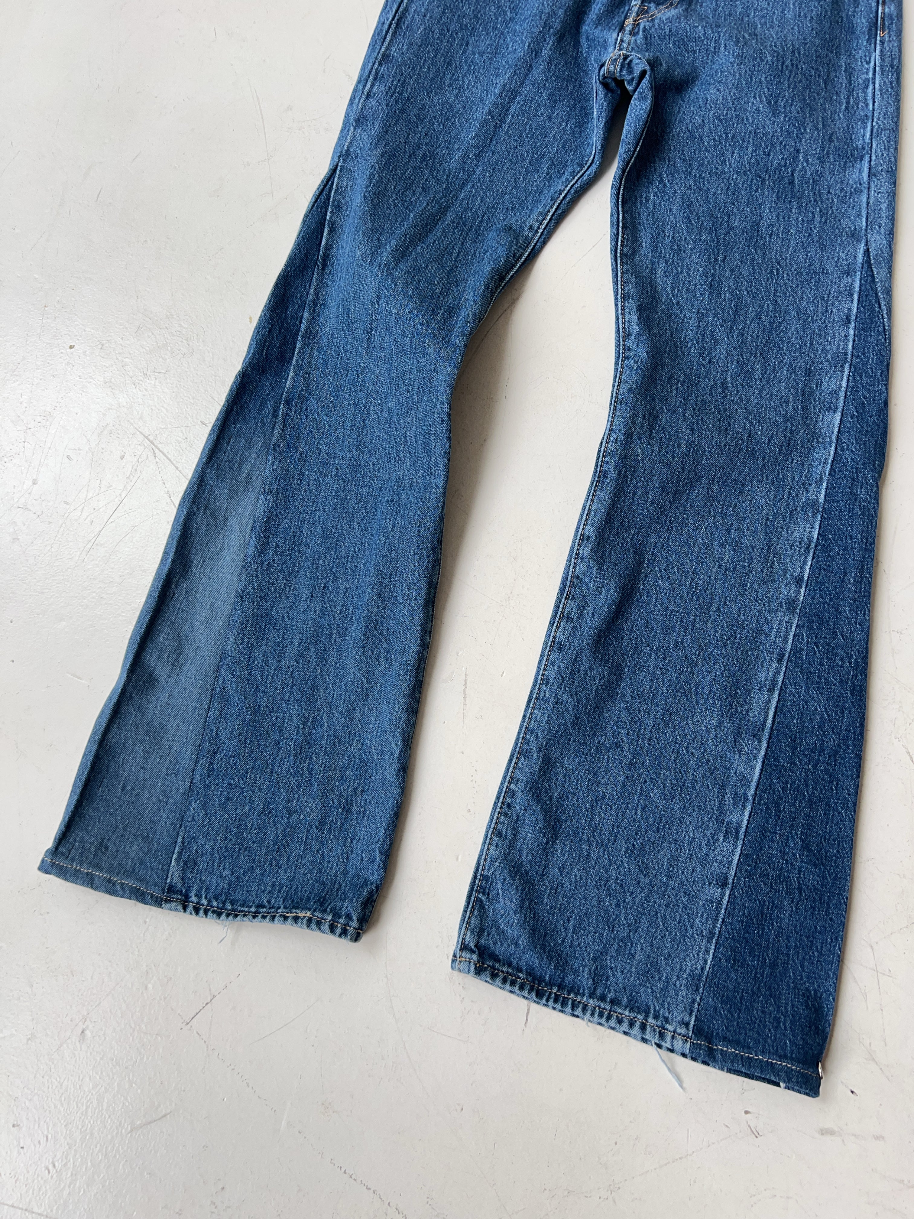 Vintage Levi's 501 Reworked Bootcut Jeans (M)